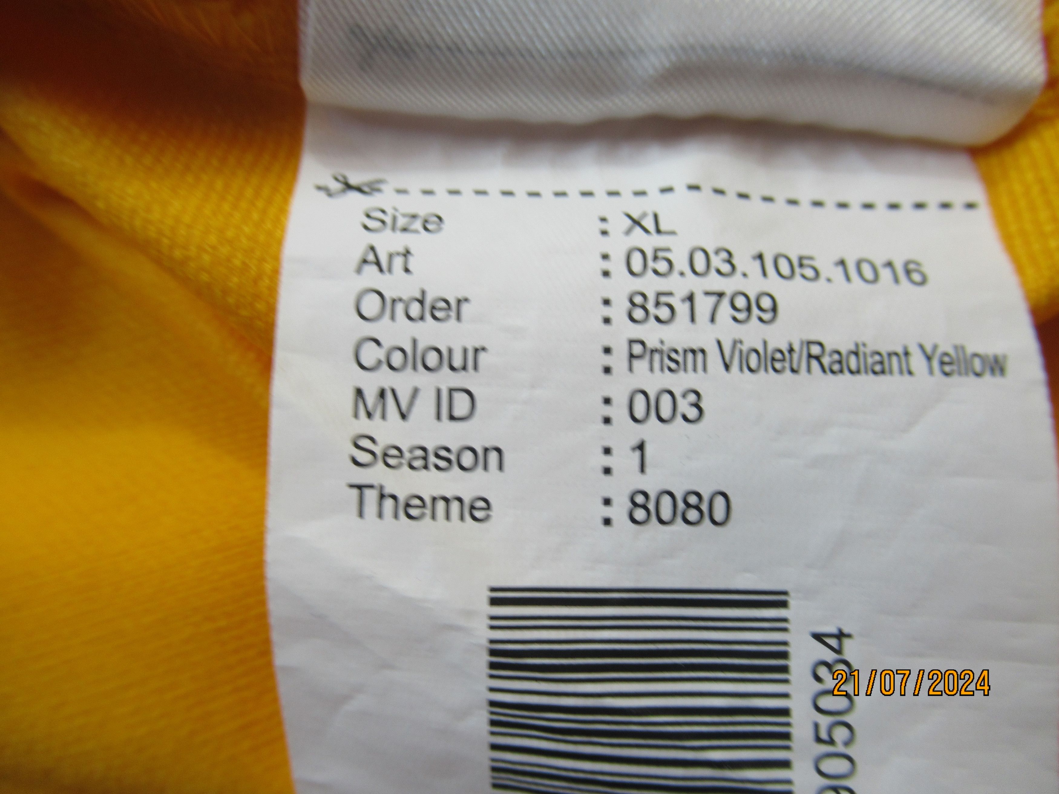 Other FSBN orange/violet t-shirt Size US XL / EU 56 / 4 - 7 Thumbnail