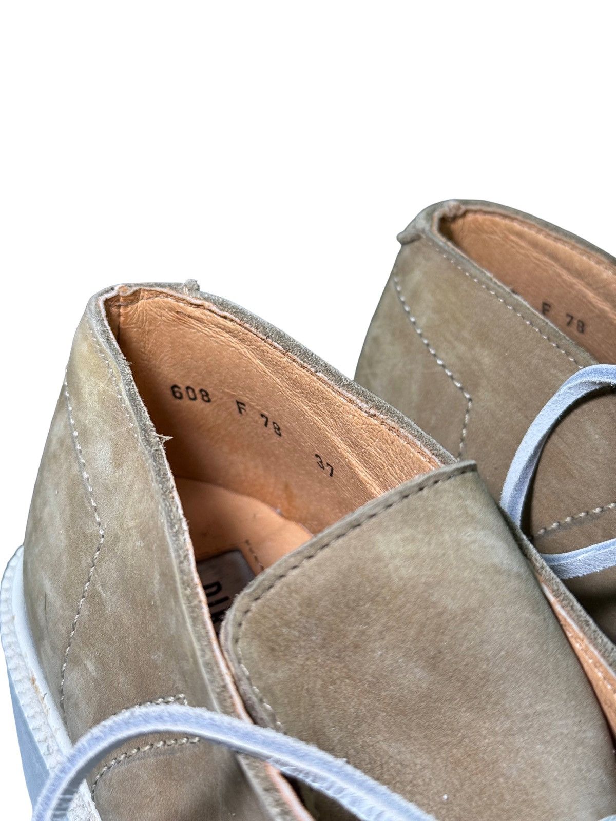 Dirk Bikkembergs NWOB Dirk Bikkembergs Femme S/S1994 lace through shoes Size US 7 / IT 37 - 6 Thumbnail