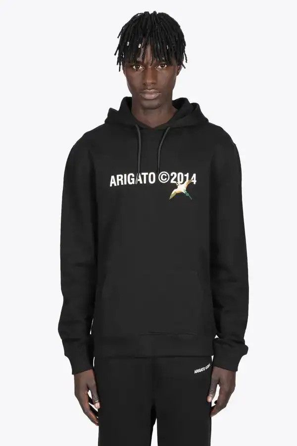 Axel Arigato Bird Cotton Black Hoodie