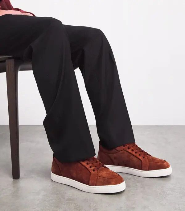 Christian Louboutin o1bcso1str0326 Sneakers in Red Size US 12 / EU 45 - 6 Thumbnail