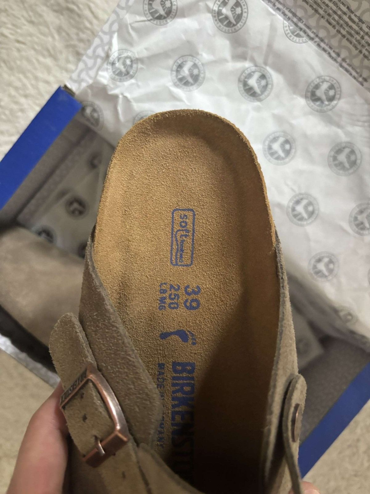 Birkenstock Sandals Birkenstock taupe Size US 8.5 / EU 41-42 - 6 Thumbnail