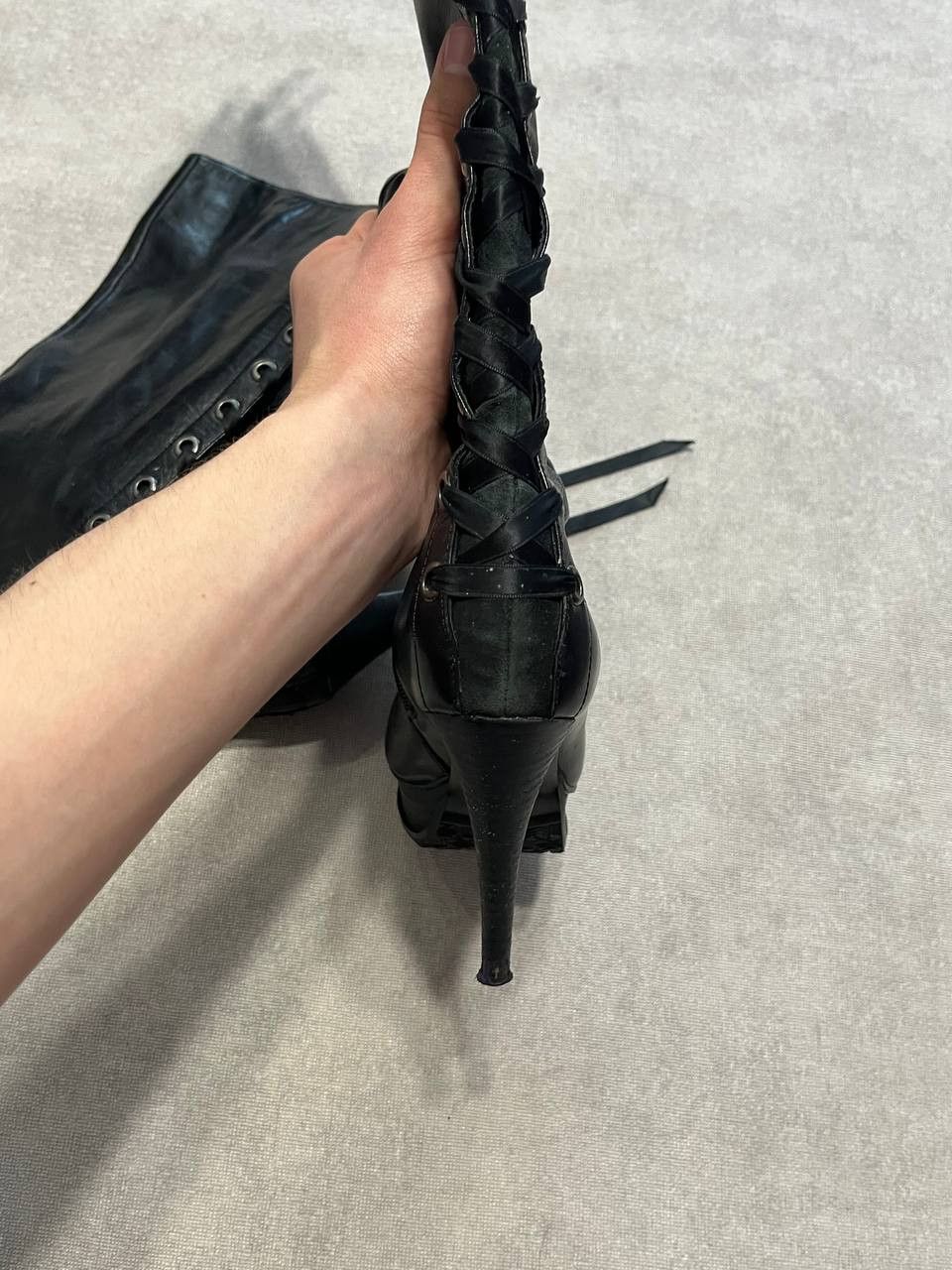 Casadei Rare Vintage Casadei Women`s Heels Boots Made in Italy Size US 6 / IT 36 - 13 Thumbnail