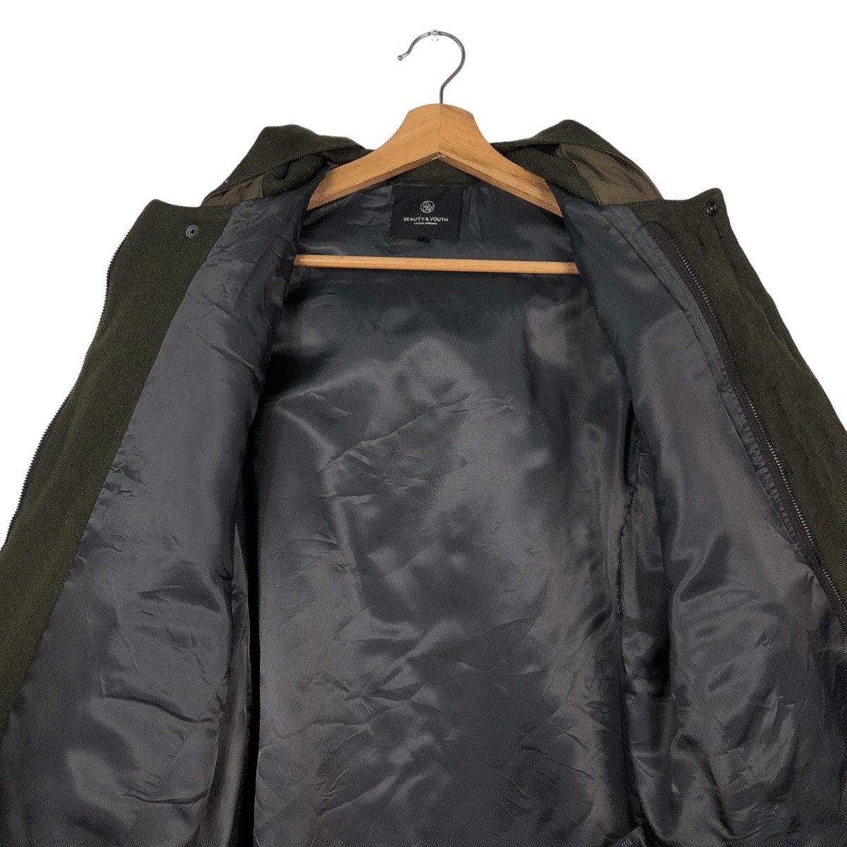 Issey Miyake 🔥Vintage Biker Jacket Wool Beauty & Youth United Arrow Size US L / EU 52-54 / 3 - 14 Thumbnail