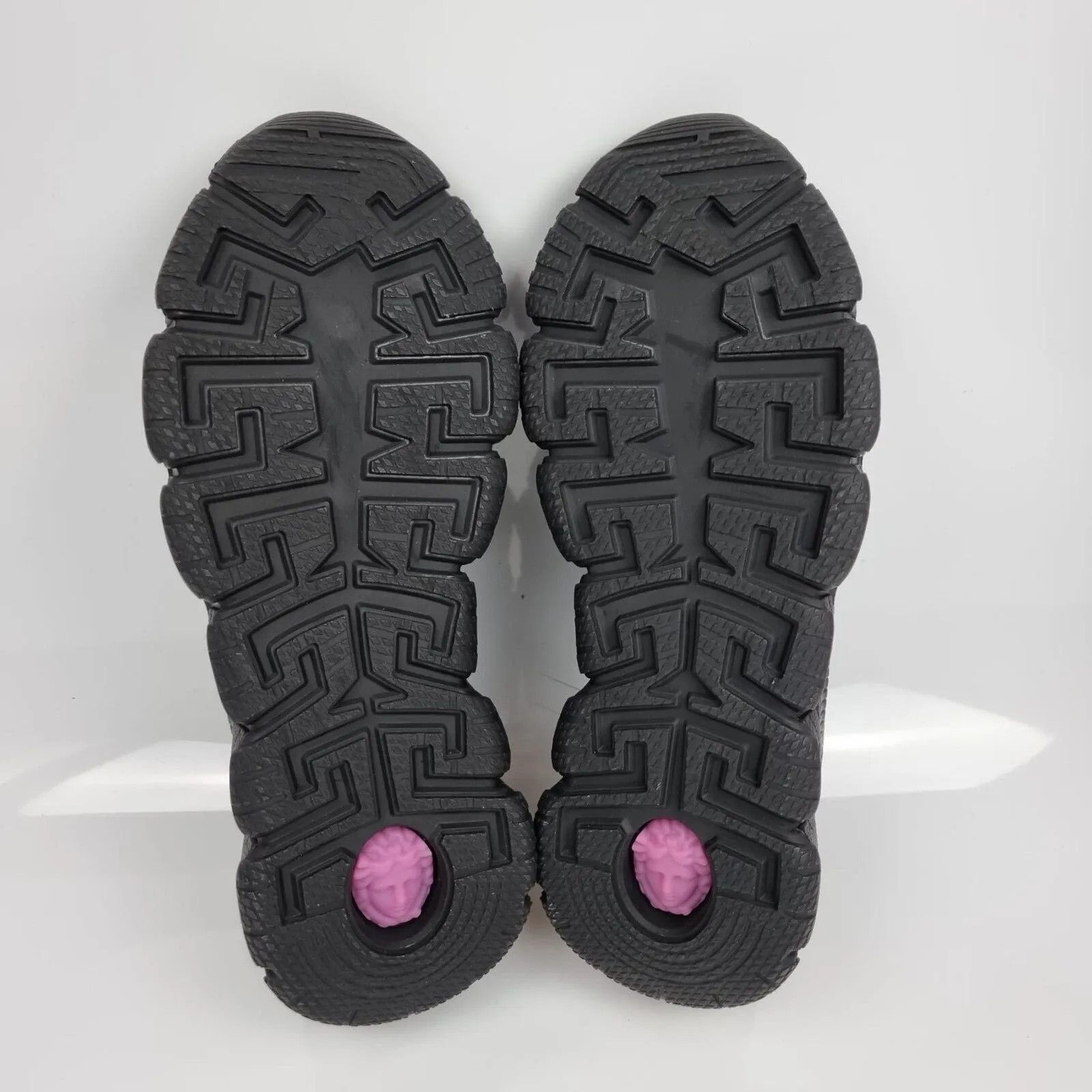 Versace Versace Trigreca Black Sneakers New Size US 7 / EU 40 - 7 Thumbnail