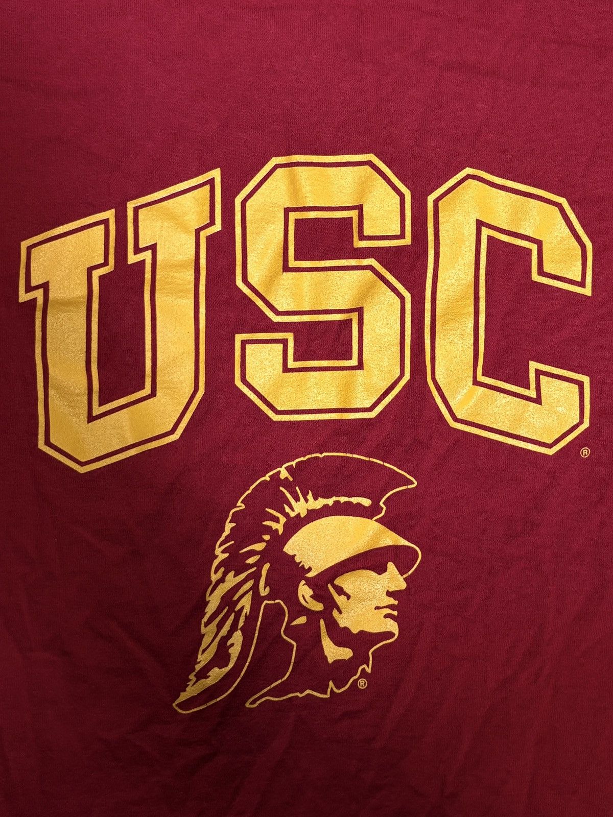 NCAA Vintage 1990s Steve & Barry’s USC College L/S Tee Sz. M 0693 Size US M / EU 48-50 / 2 - 4 Thumbnail