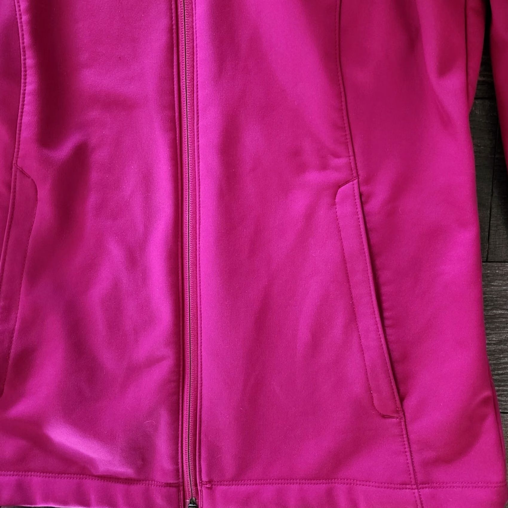 Pinko Columbia Women’s Jacket Softshell Full Zip Pink Water Resistant Wind-Resistant Zipper Pockets Lightweight Lined Casual Outdoor Size S / US 4 / IT 40 - 2 Thumbnail