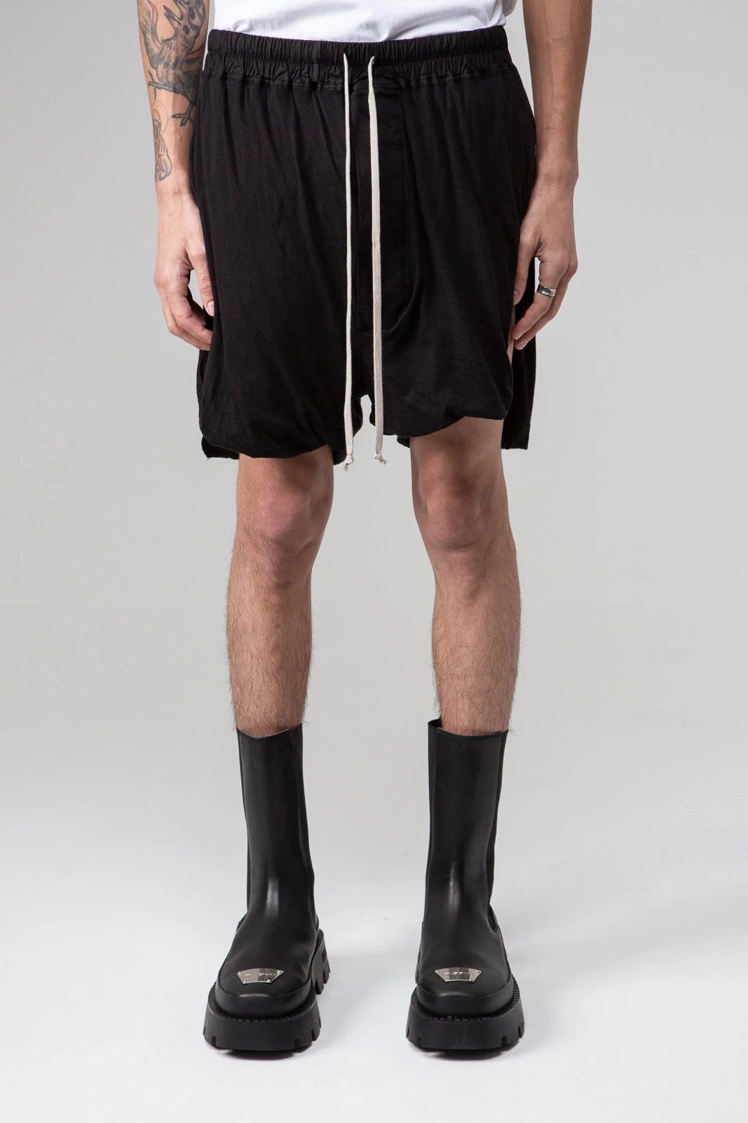 Rick Owens Phleg Doubled Layer Boxer Shorts Size US 30 / EU 46 - 2 Thumbnail