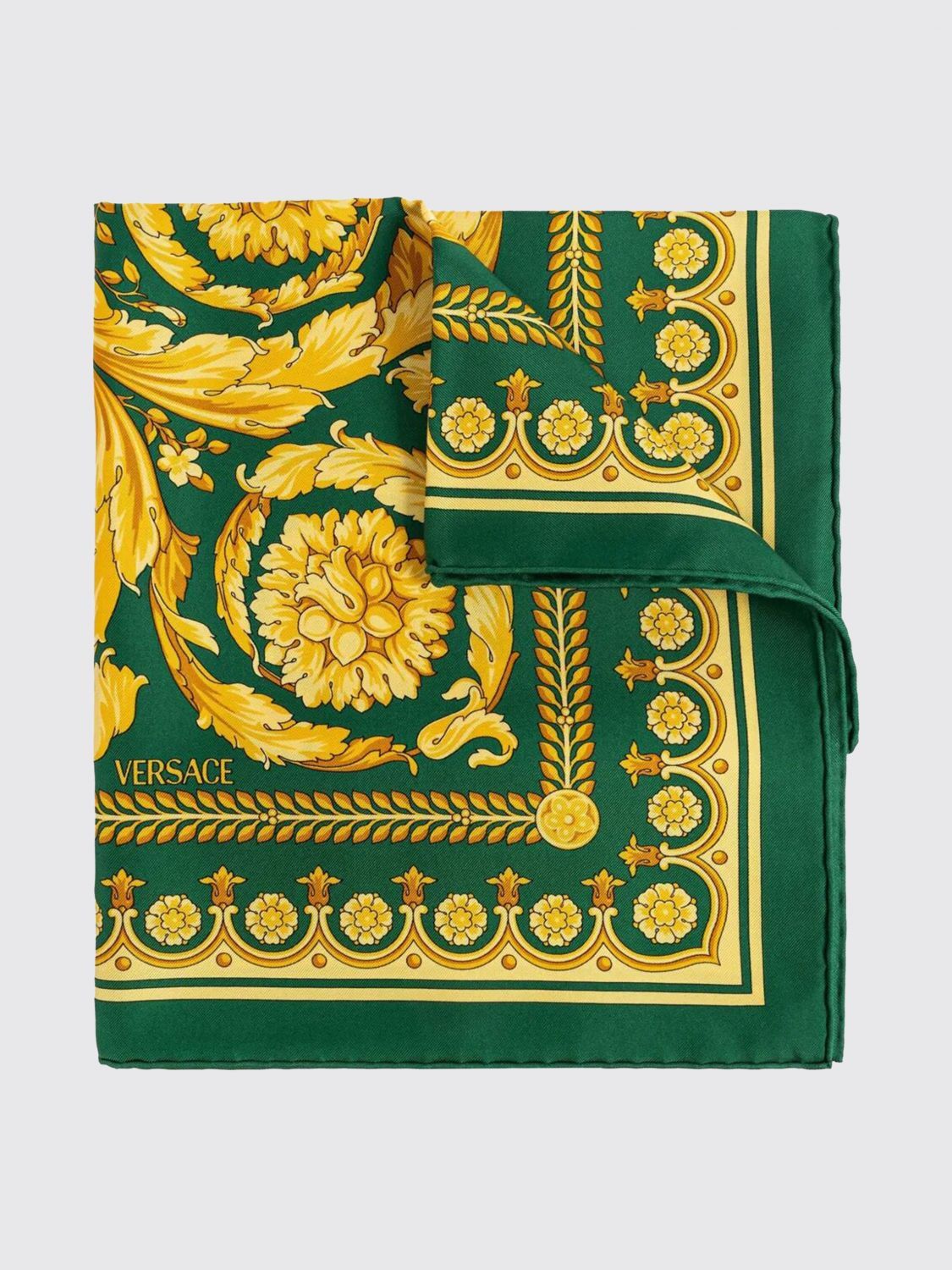 Versace Versace Neck Scarf Woman Emerald Size ONE SIZE - 1 Thumbnail