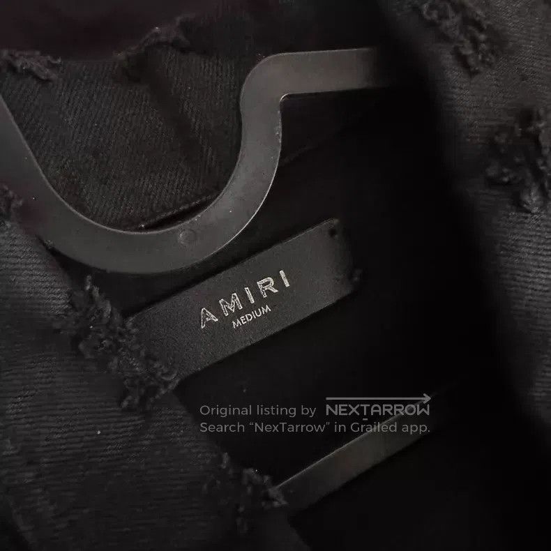 Amiri Amiri Size M Waxing ruins the denim jacket Size US M / EU 48-50 / 2 - 6 Thumbnail