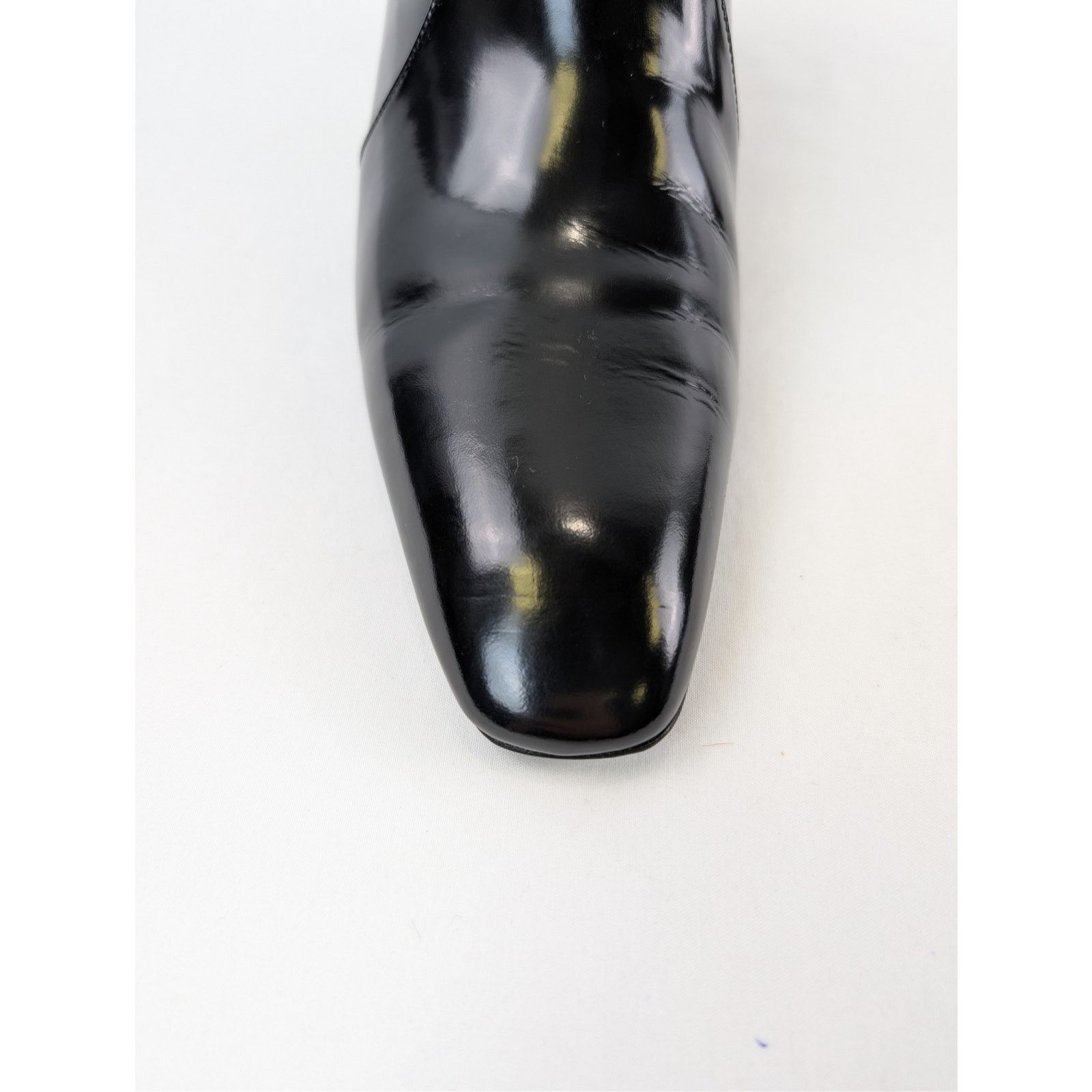 Saint Laurent Paris o1rshd1 / 555 / XIV 70 Zipped Boots in Black Size US 8.5 / EU 41-42 - 15 Thumbnail
