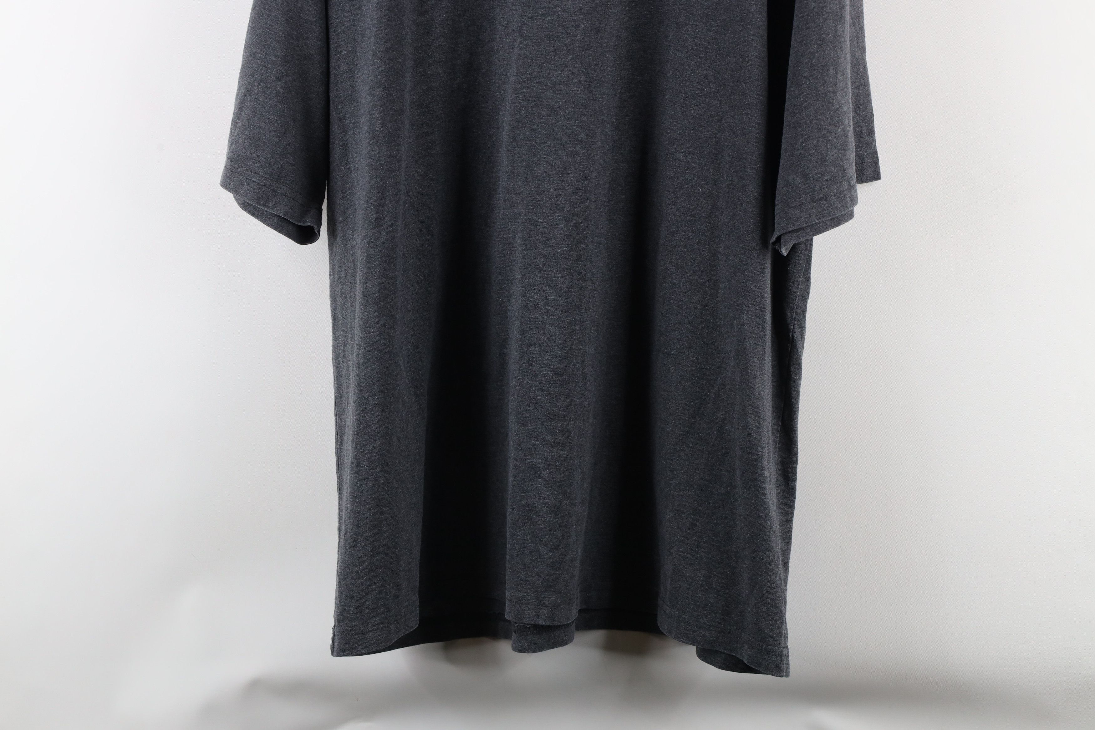 Vintage Vintage 90s Streetwear Blank Short Sleeve T-Shirt Gray USA Size US M / EU 48-50 / 2 - 15 Thumbnail