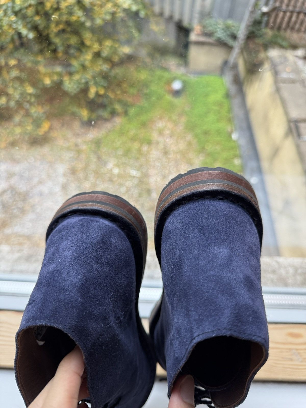 Daniela Gregis Daniela Gregis SS24 Handmade Suede Derby Shoes Size US 10 / IT 40 - 8 Thumbnail