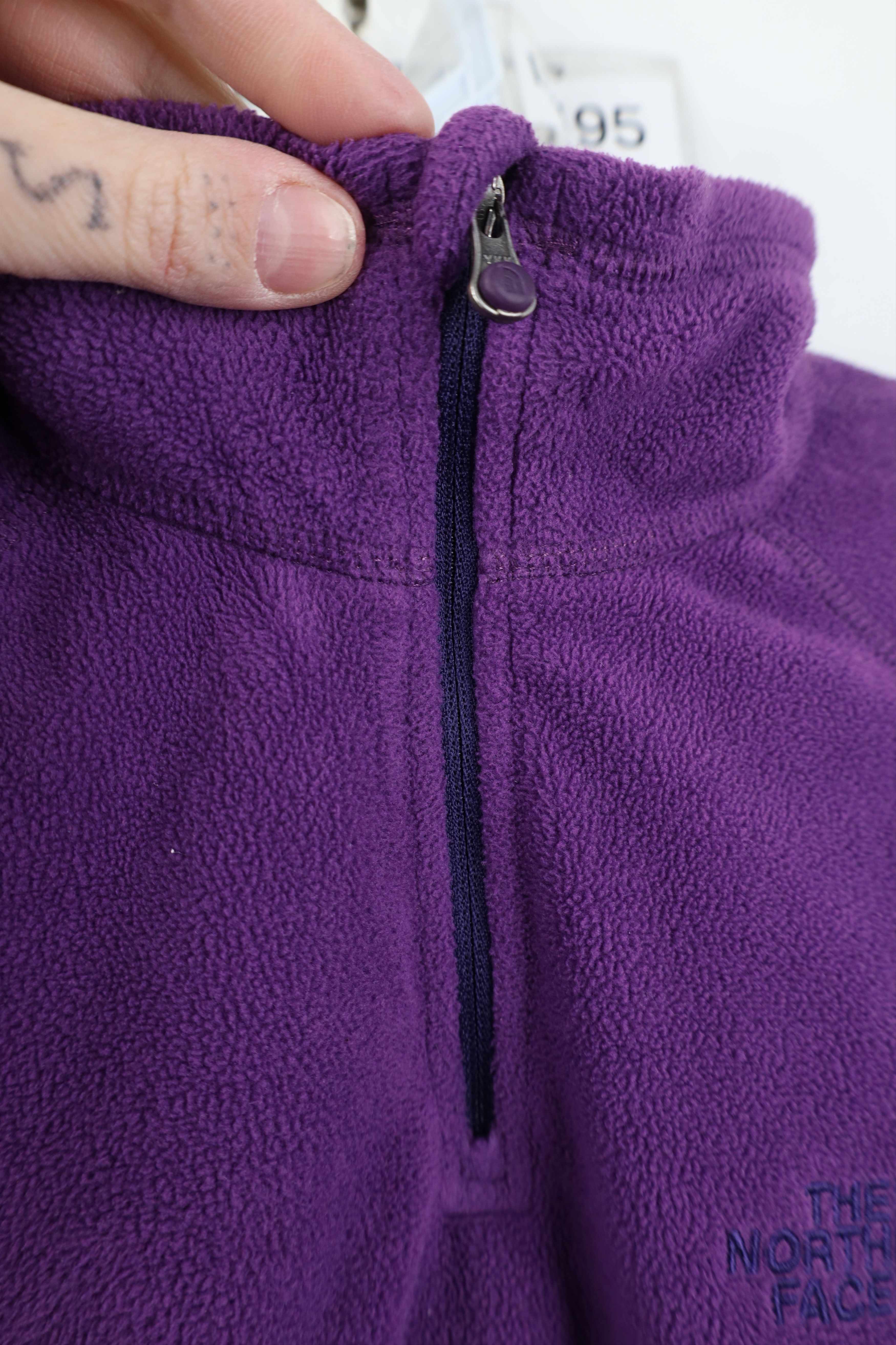The North Face Vintage Y2K The North Face Half Zip Fleece Pullover Sweater Size XS / US 0-2 / IT 36-38 - 10 Thumbnail