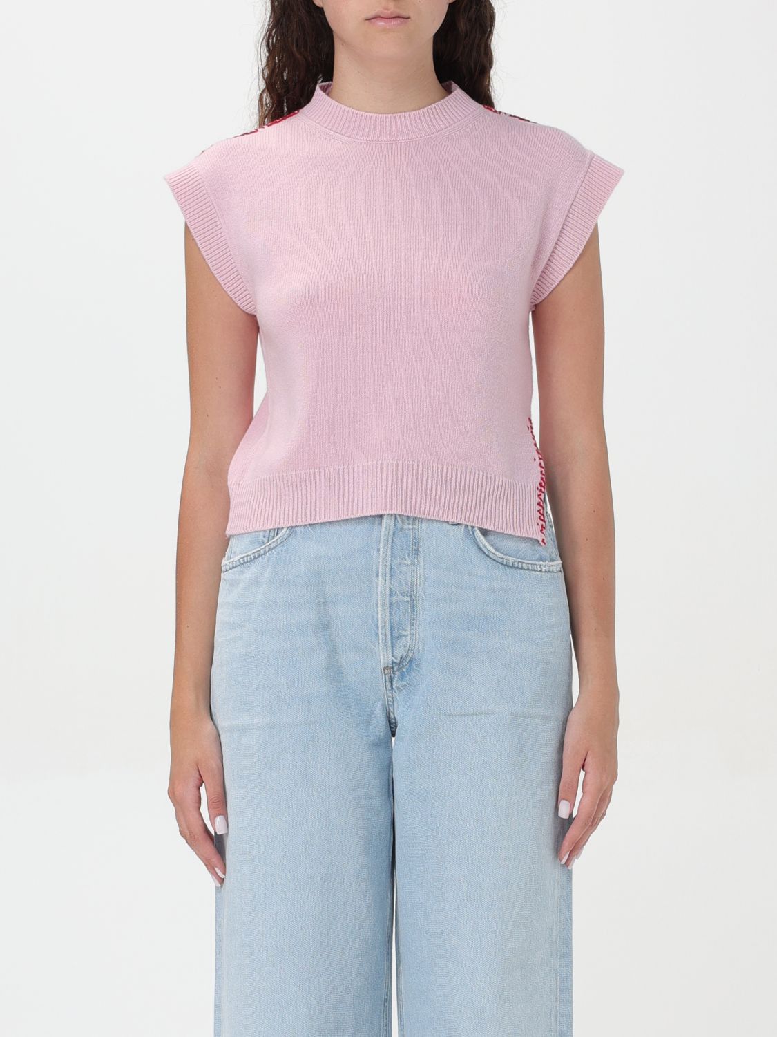 Marni Marni Waistcoat Woman Pink Size S / US 4 / IT 40 - 1 Thumbnail