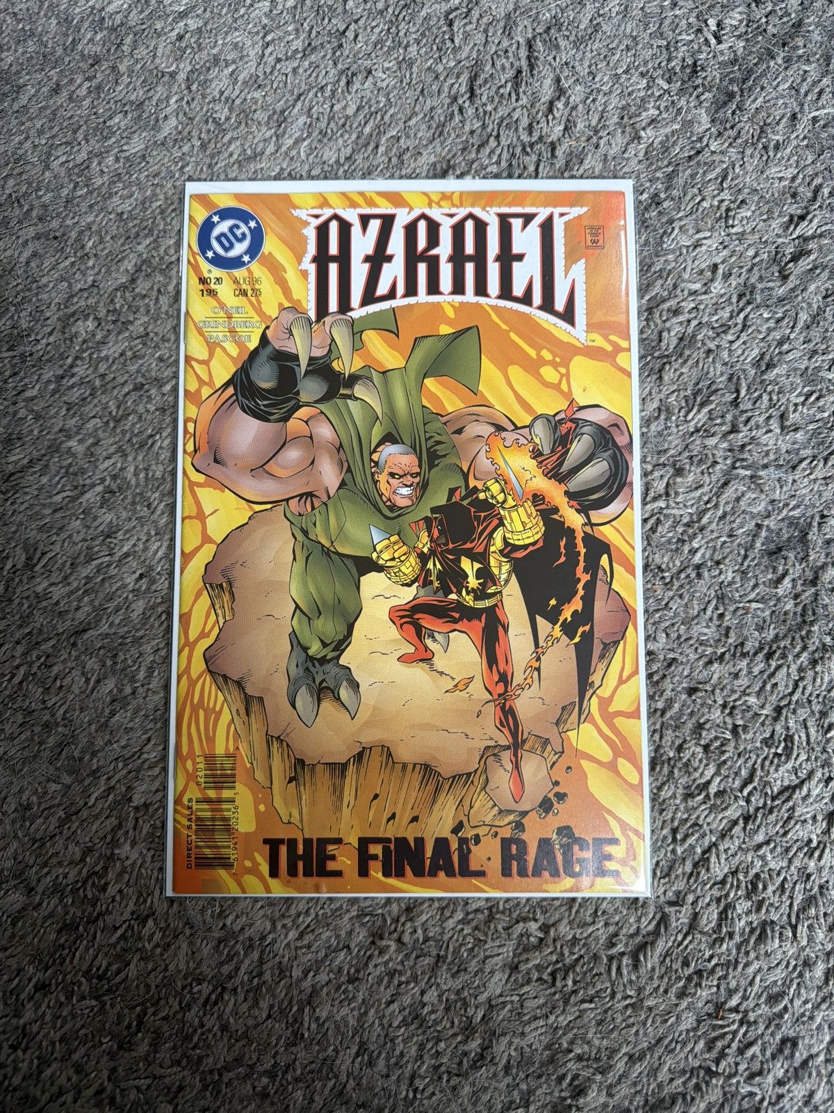 DC Comics 1996 DC Comics Azrael #20 Conclusion: Angel In Flames Size ONE SIZE - 1 Thumbnail