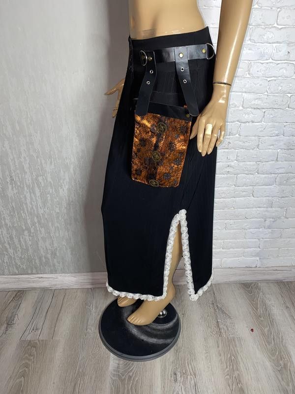 Other Lauren Vidal Maxi skirt Avant Garde Skirt sz S Size 28" / US 6 / IT 42 - 3 Thumbnail