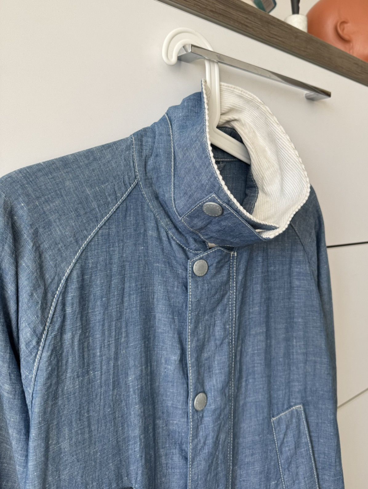 Barbour Barbour Bedale Linen Cotton Blend Jacket Size US M / EU 48-50 / 2 - 8 Thumbnail