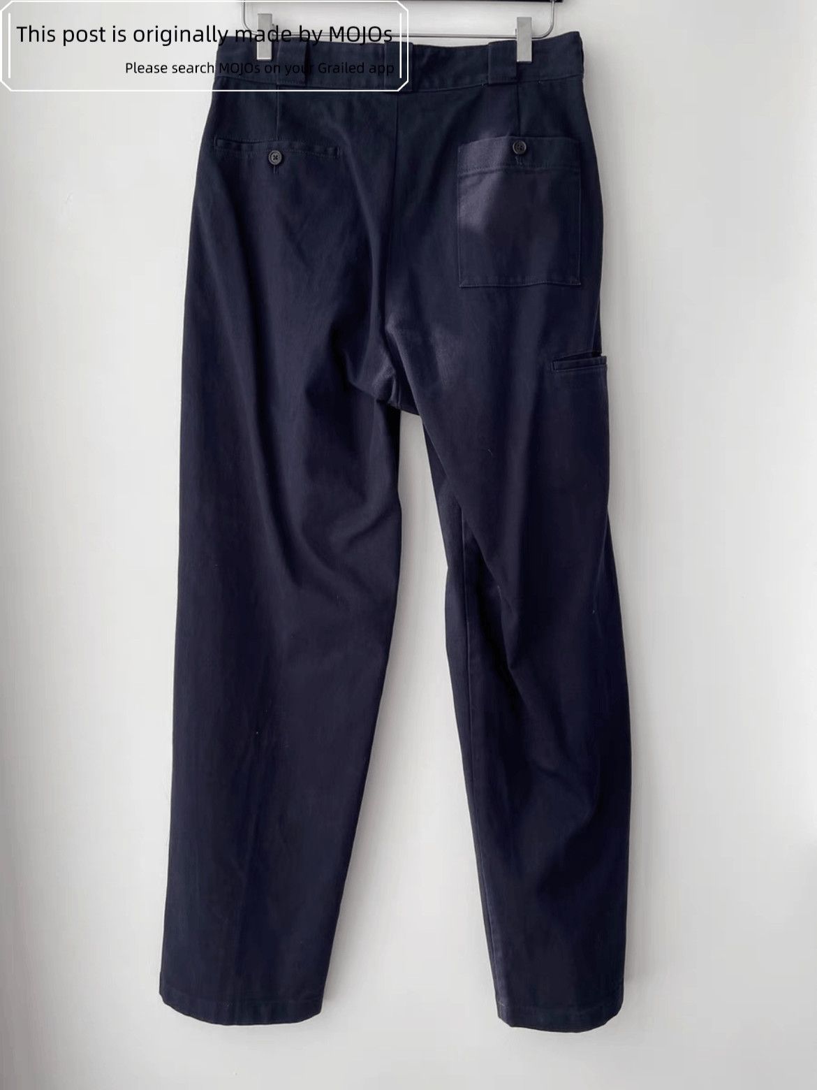 Prada Sz 46 Prada 18AW Rubber Label Straight Leg Pants Size US 30 / EU 46 - 4 Thumbnail
