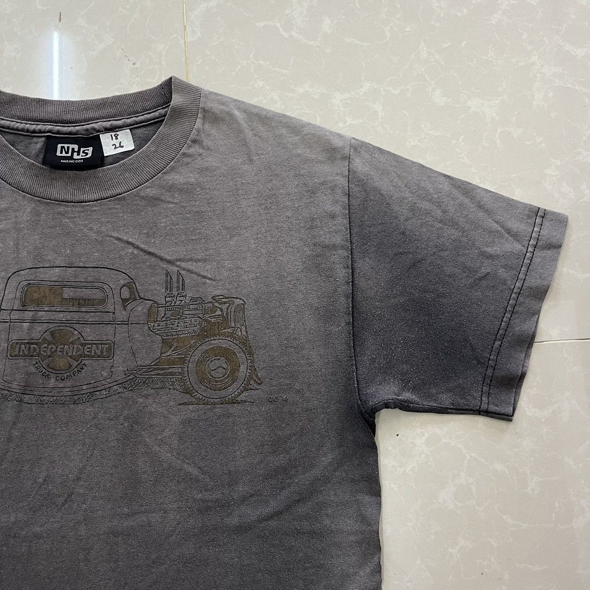 Independent Truck Co. Distressed Vintage Y2k Independant Truck Company Faded Tee Size US S / EU 44-46 / 1 - 5 Thumbnail