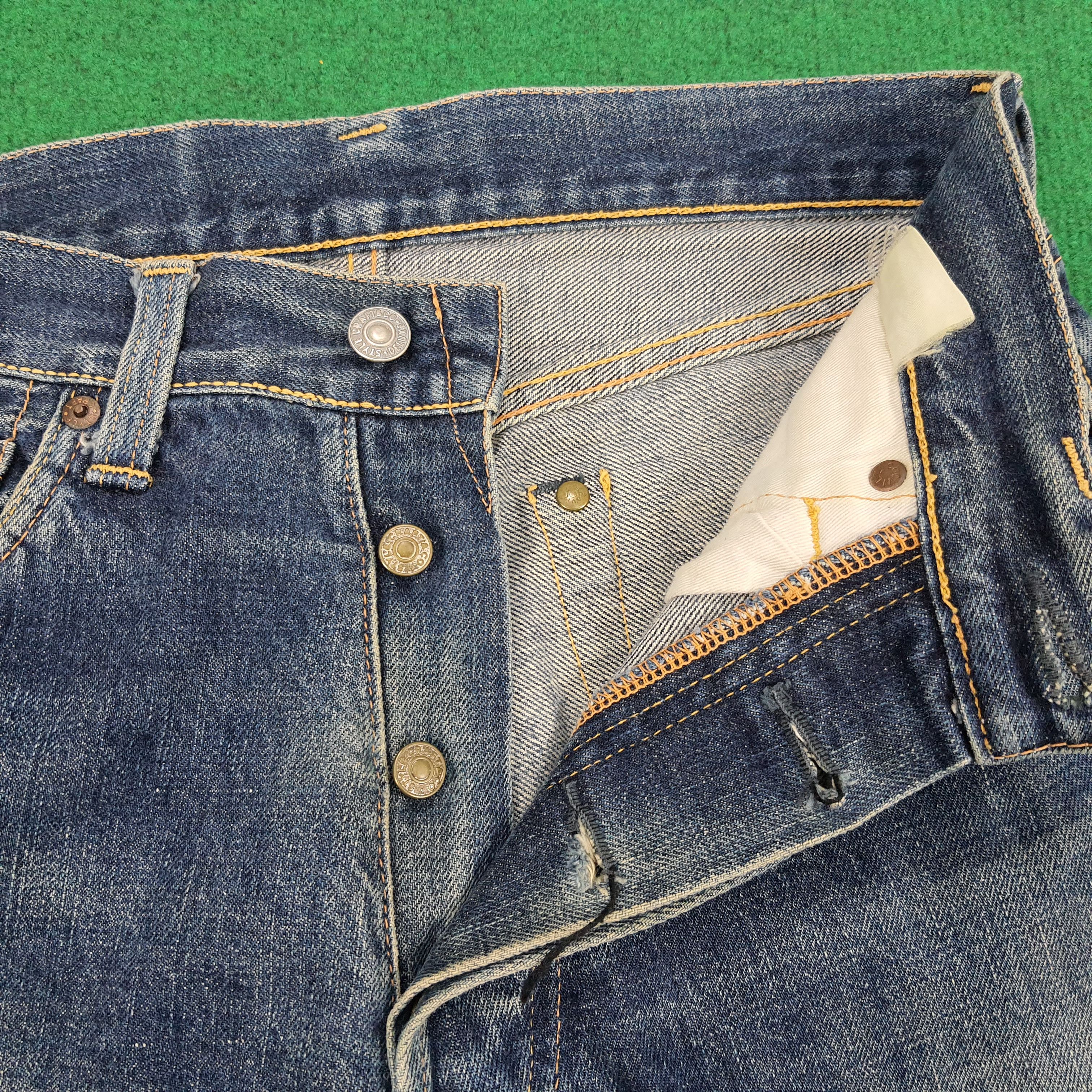 Japanese Brand Vintage Evisu Japanese Brand Selvedge Custom Daicock Jeans Size US 28 / EU 44 - 8 Thumbnail