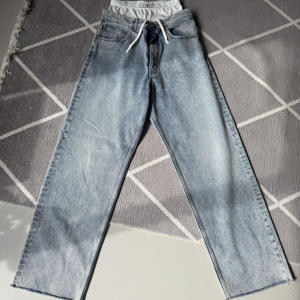 MM6 MM6 baggy boxer jeans Size US 27 - 1 Thumbnail