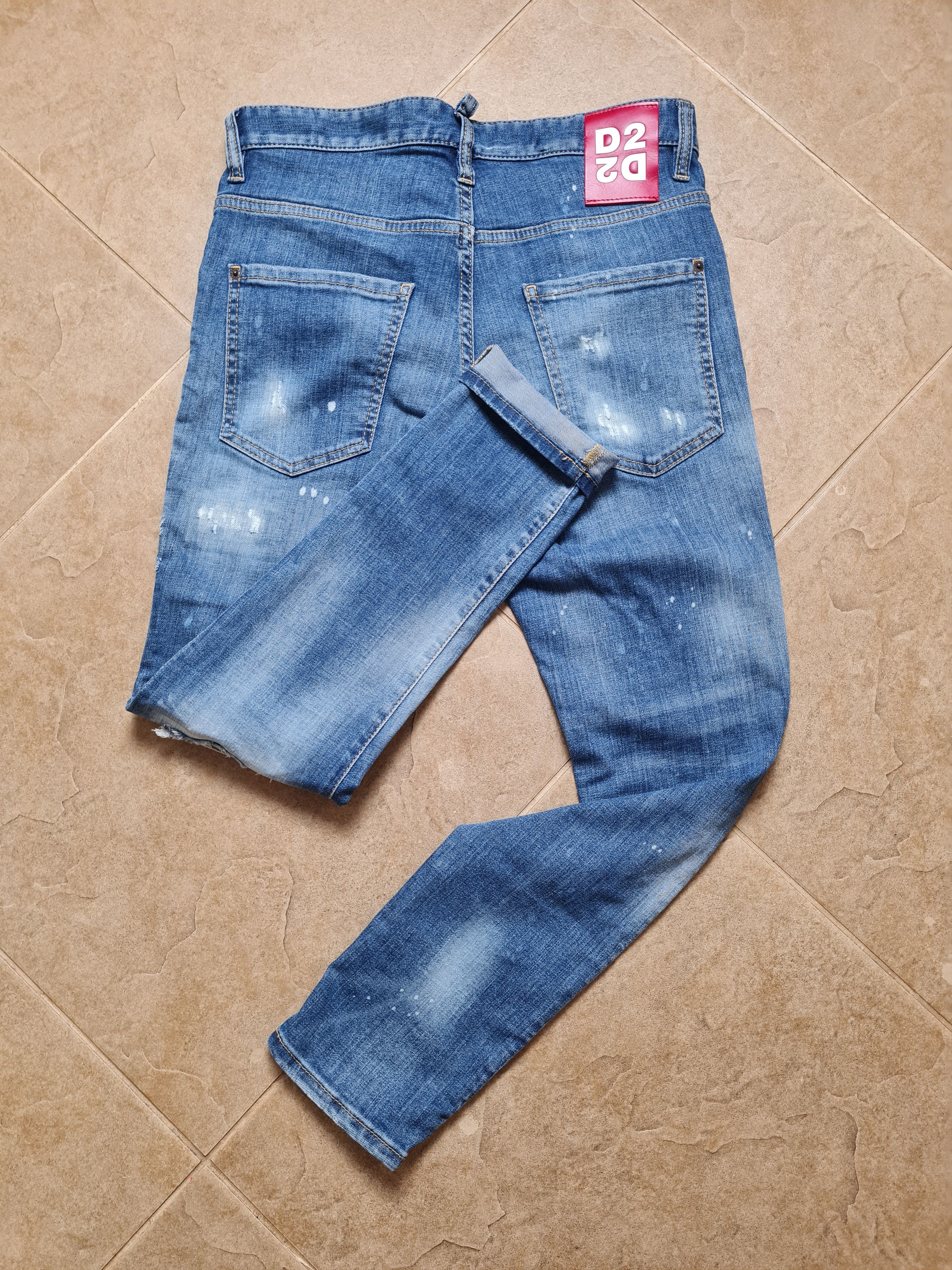 Dsquared2 Denim DSQUARED2 Jeans Skater Damaged Denim Pants sz 46 Size US 30 / EU 46 - 13 Thumbnail