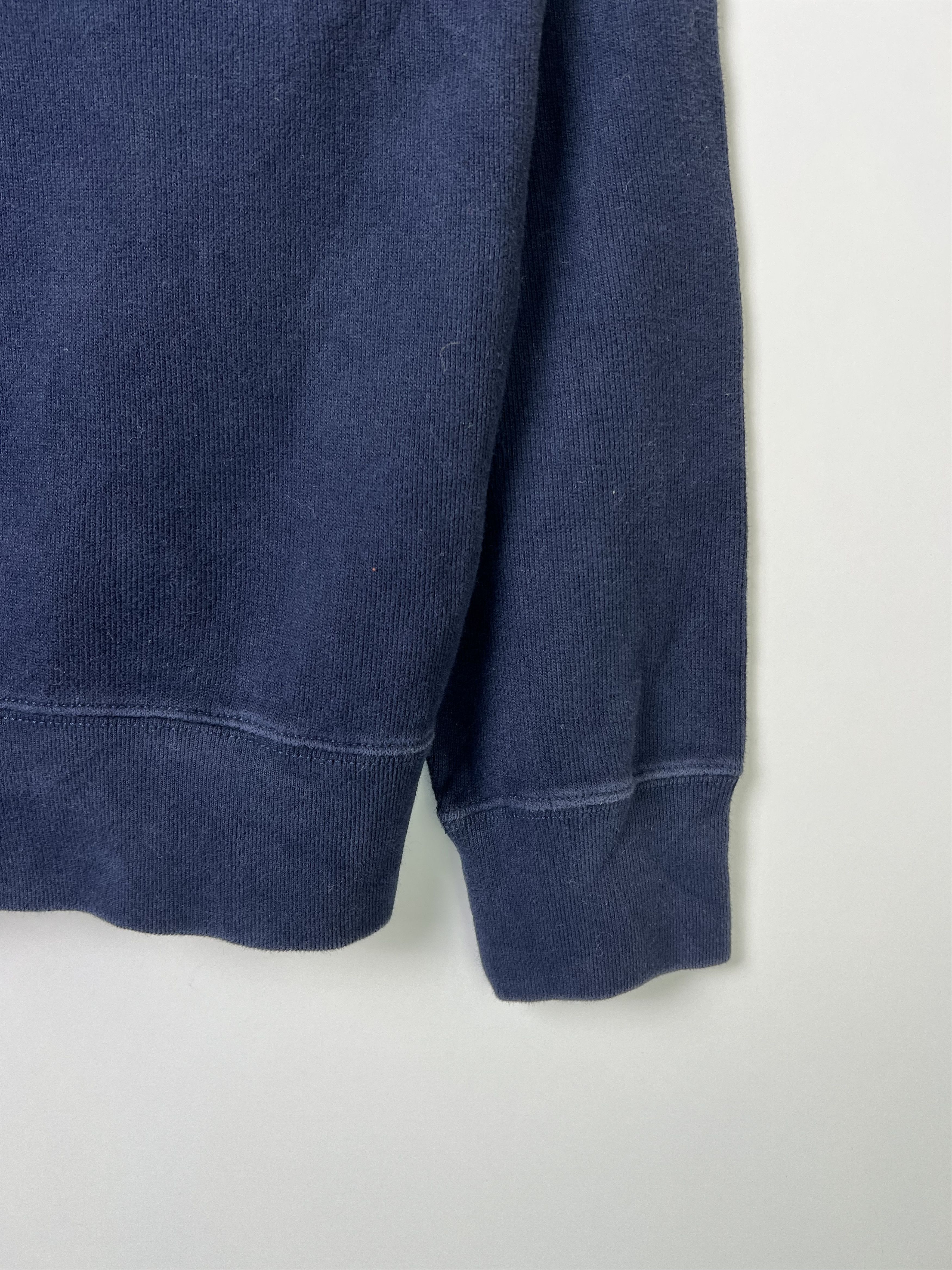 Polo Ralph Lauren Ralph Lauren Cotton Sweater Shawl Collar Navy Blue Large Size US L / EU 52-54 / 3 - 3 Thumbnail