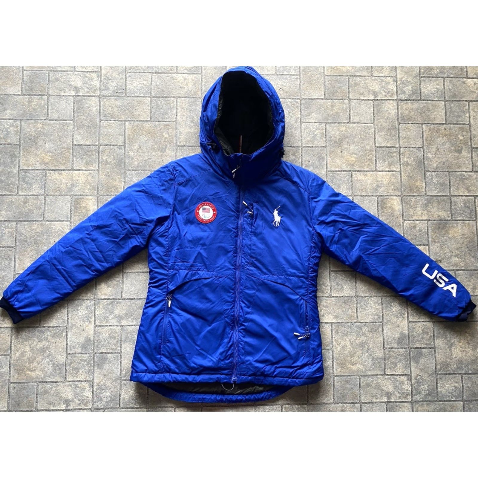 Polo Ralph Lauren Polo Ralph Lauren Jacket Coat USA Women’s Blue M 2022 Paralympic Team Polo Ralph Lauren USA Sports Coat Women’s Blue M Size M / US 6-8 / IT 42-44 - 2 Thumbnail