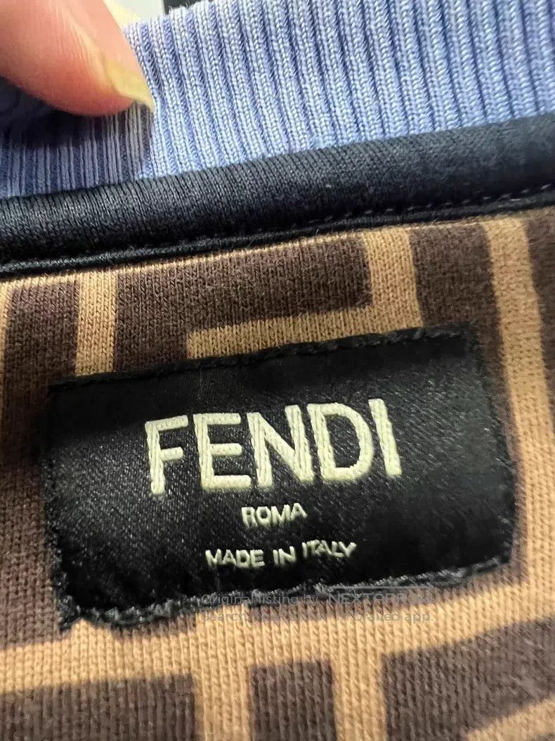 Fendi Fendi Full Print Sweatshirt Size US XS / EU 42 / 0 - 5 Thumbnail