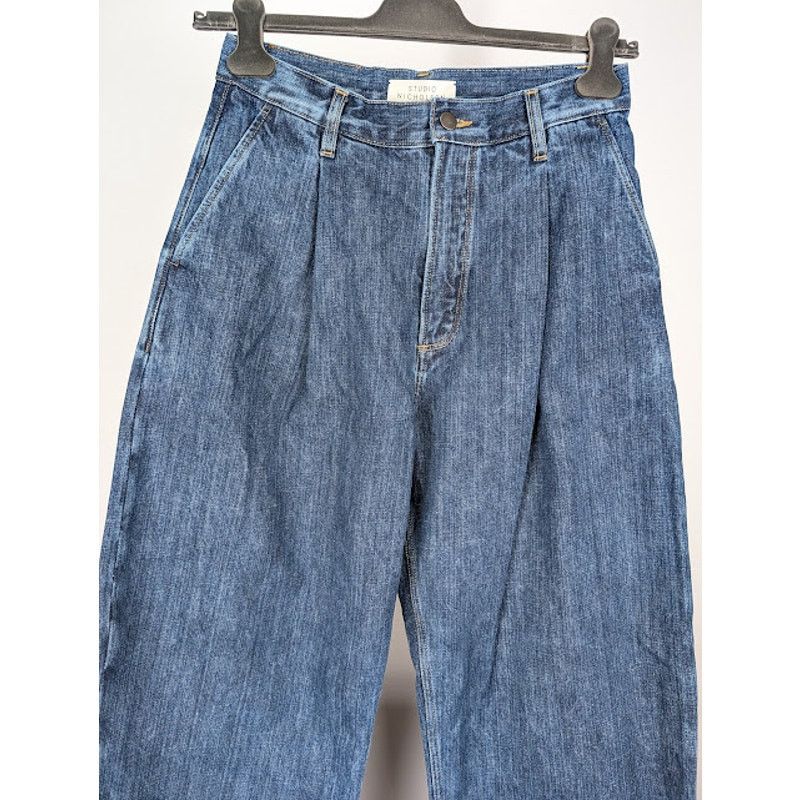 Studio Nicholson o1rshd1 Washed Denim in Indigo Size US 30 / EU 46 - 3 Thumbnail