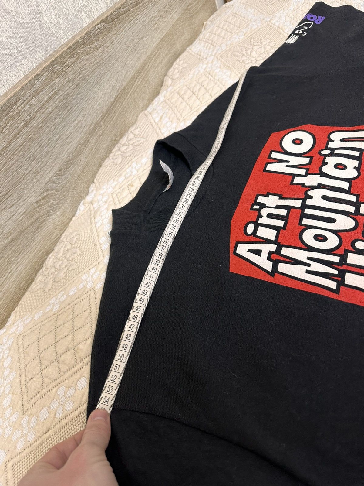 Vintage 🔥 Ain't No Mountain High Enough Vintage Music T Shirt 1960s Size US XL / EU 56 / 4 - 7 Thumbnail