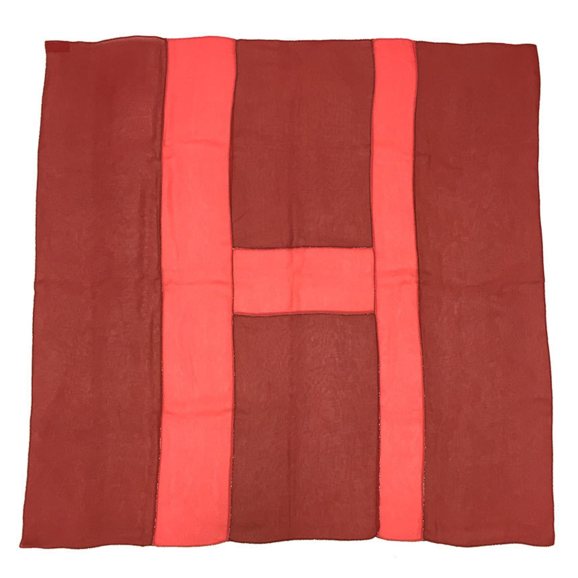 Hermes HERMES scarf/muffler, Carre 90, muslin, H, stole, silk, beads, embroidery. Size ONE SIZE - 1 Thumbnail