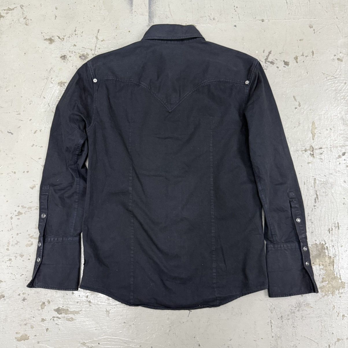 If Six Was Nine Morgan Homme Western Chrome Heart Dagger Inspired Button Ups Size US L / EU 52-54 / 3 - 9 Thumbnail