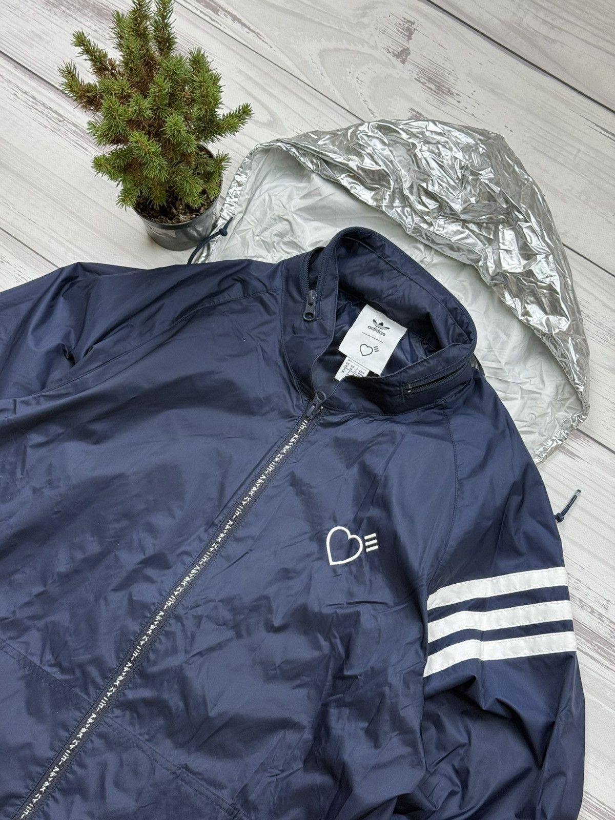 Adidas × Human Made ADIDAS ADIDAS X HUMAN MADE WINDBREAKER Size US M / EU 48-50 / 2 - 2 Thumbnail