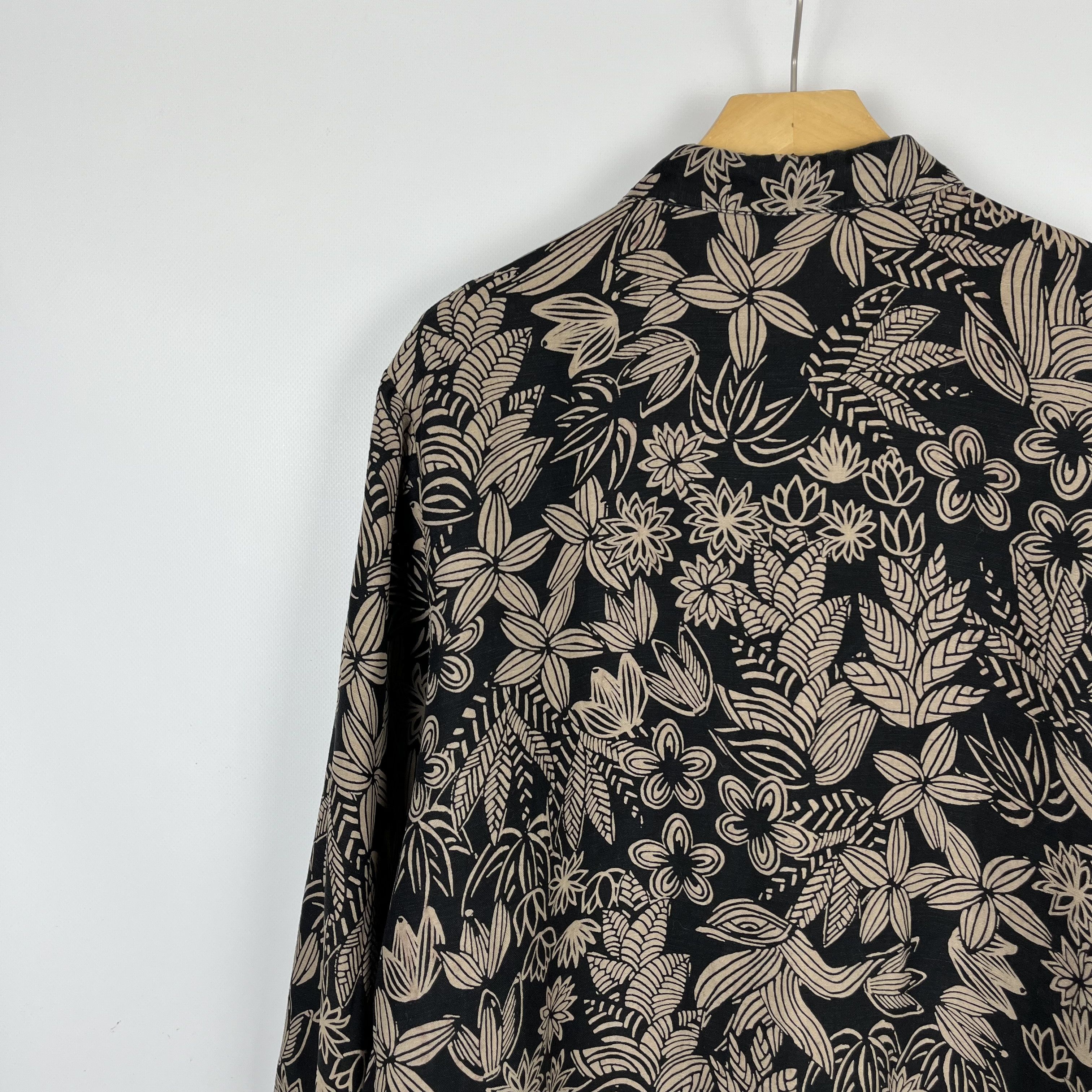Gudrun Sjoden Ladies Gudrun Sjoden Floral Lilen Midi Tunic Dress Size L / US 10 / IT 46 - 22 Thumbnail