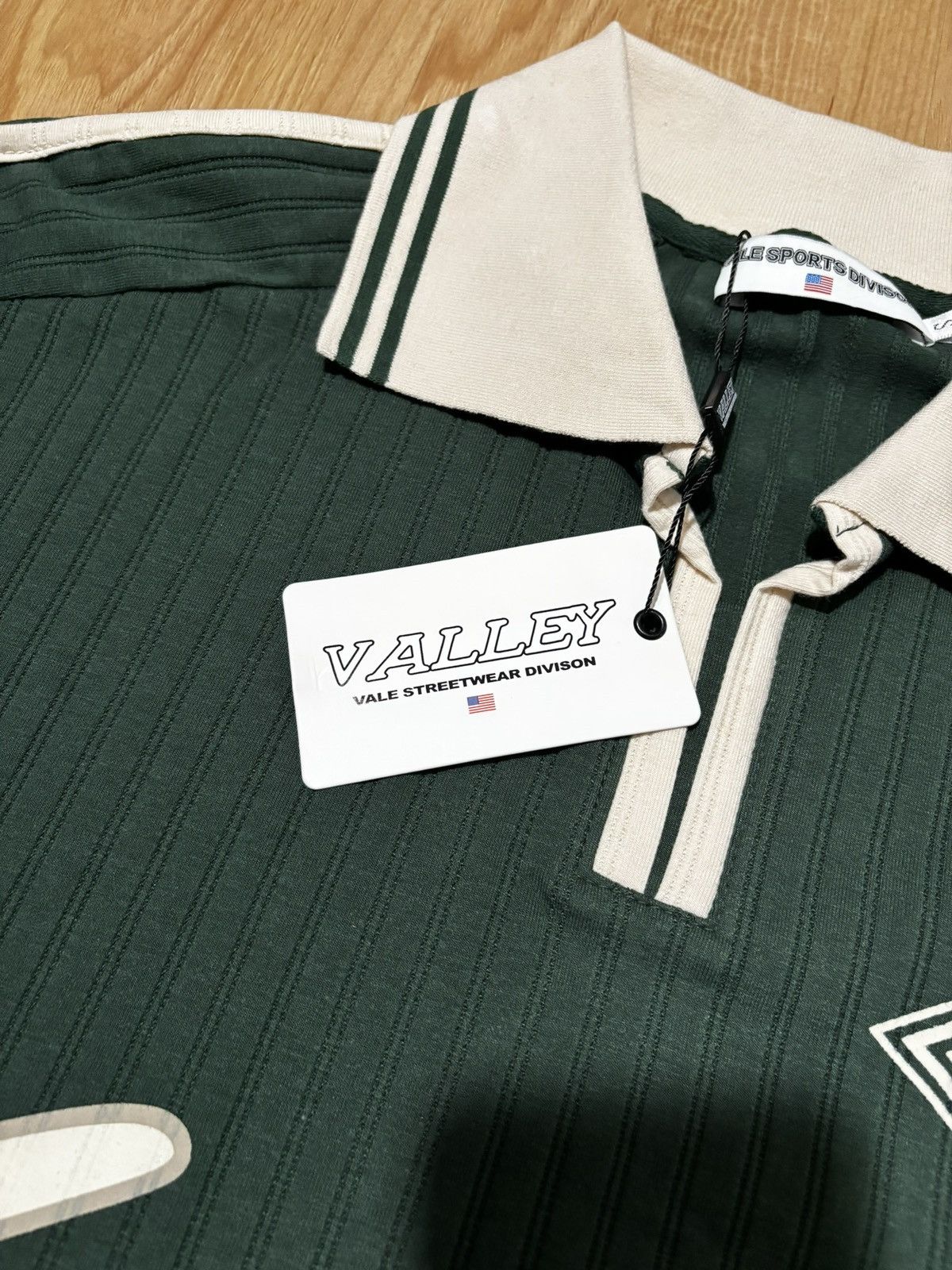 Vale Vale Forever British Polo ‘Green’ | Sz: S & M Size US M / EU 48-50 / 2 - 4 Thumbnail