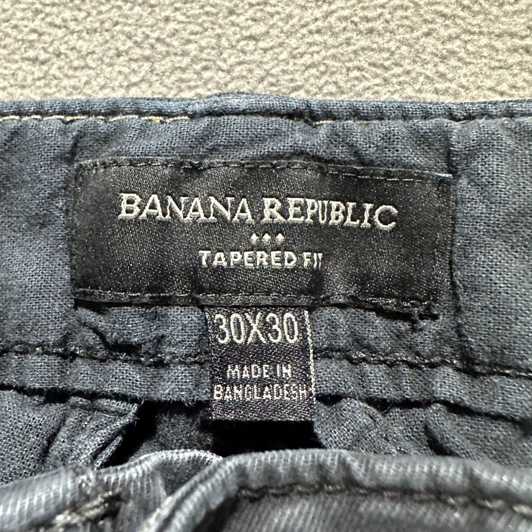 Banana Republic Banana Republic Pants Mens 30x30 (29x26) Blue Cargo Pocket Tapered Fit Utility Size US 30 / EU 46 - 5 Thumbnail