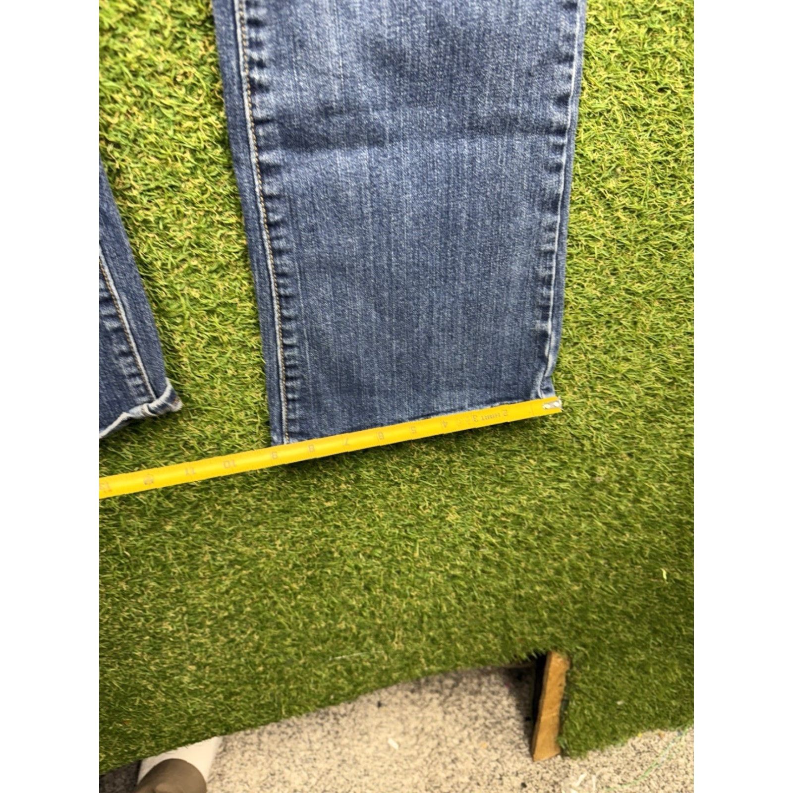 Levi's VINTAGE Levi's 515 Jeans Women 10 Bootcut Denim Blue 5-Pocket Classic Retro Western Casual Womens Size 32" / US 10 / IT 46 - 4 Thumbnail