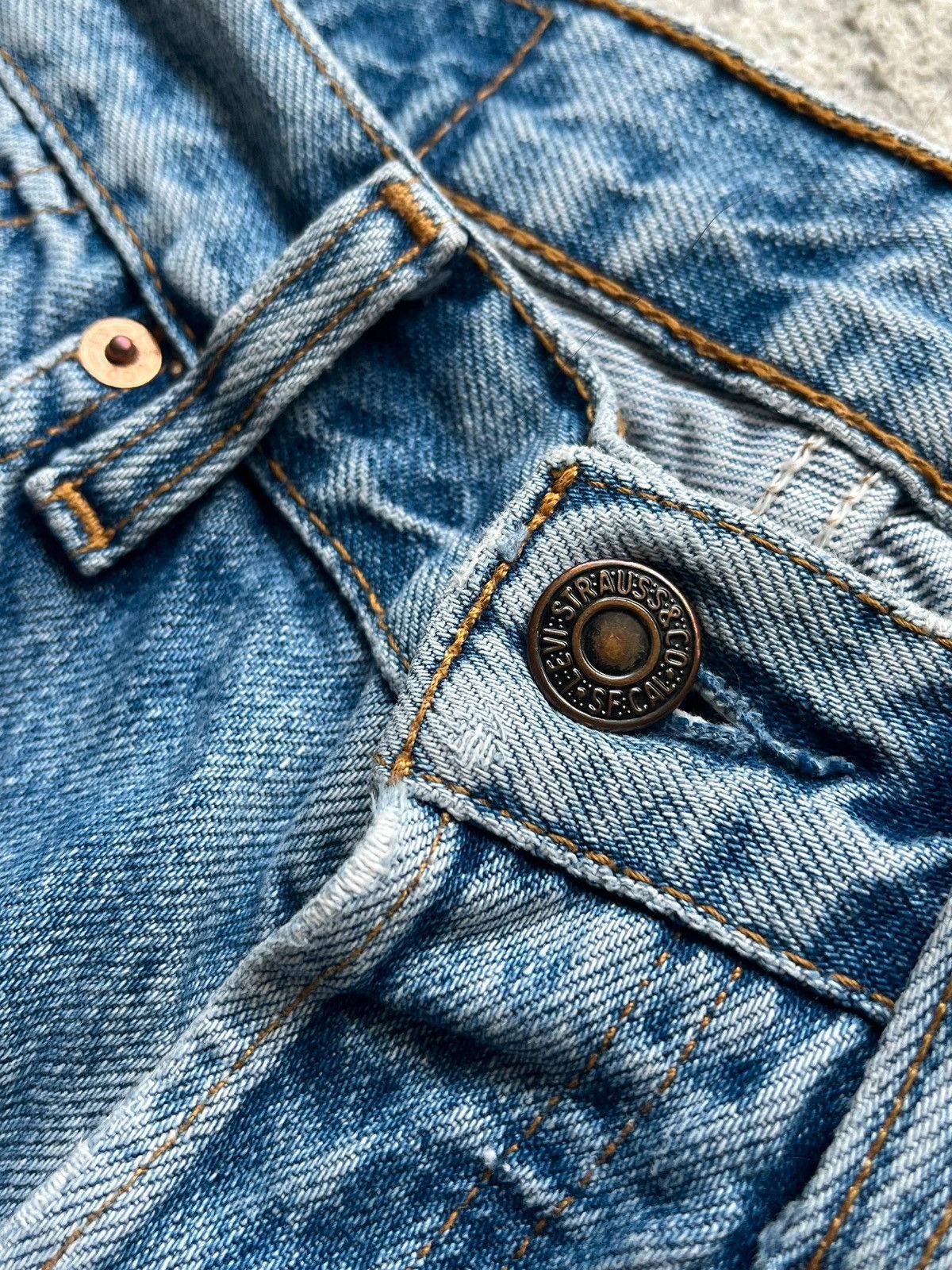 Levi's Levi’s 514 Jeans Sz W30 L34 Orange Tab Vintage 1996 Size 30" / US 8 / IT 44 - 5 Thumbnail