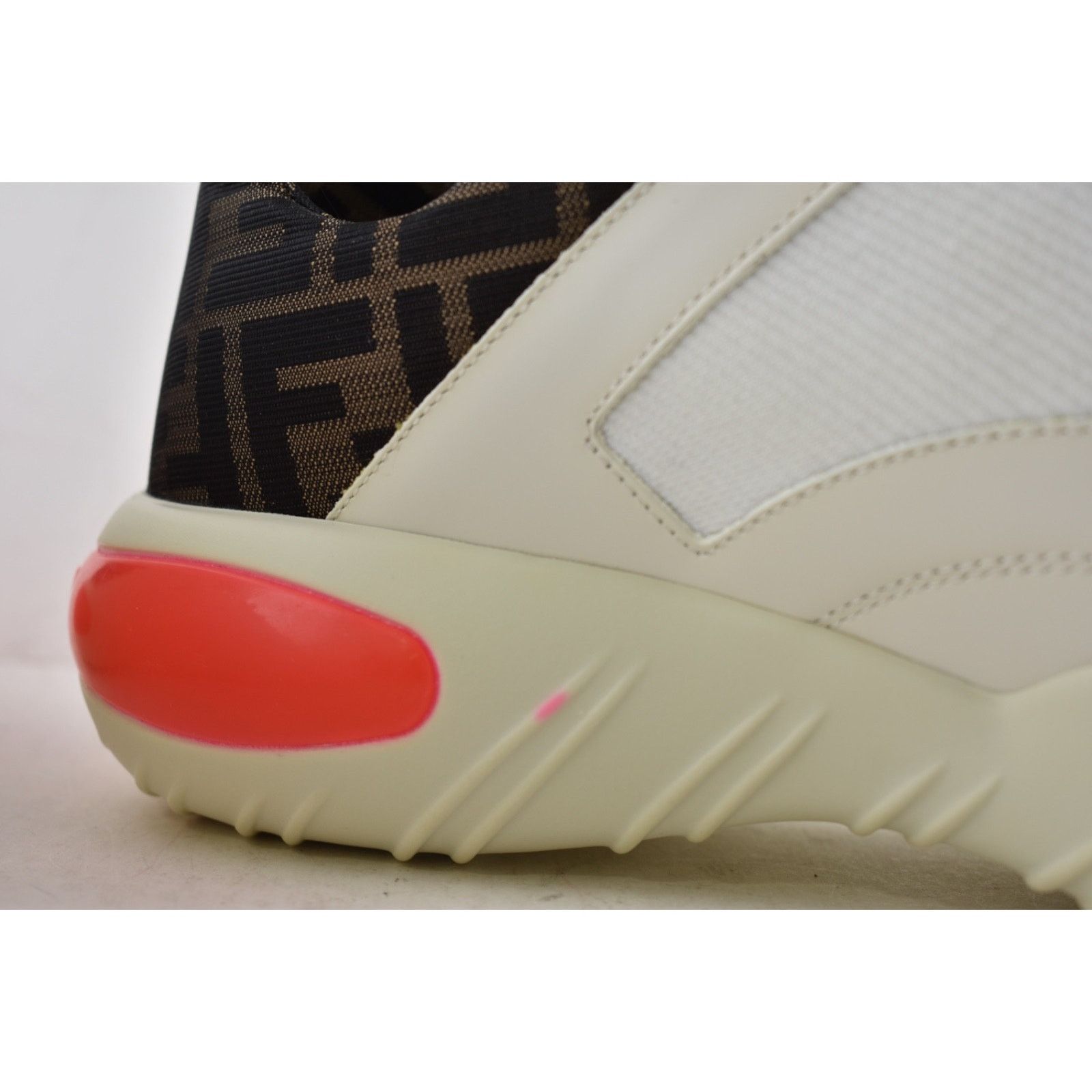 Fendi Fendi Mens White FF Logo Sneaker Flat Trainer US 10.5 Size US 10.5 / EU 43-44 - 13 Thumbnail