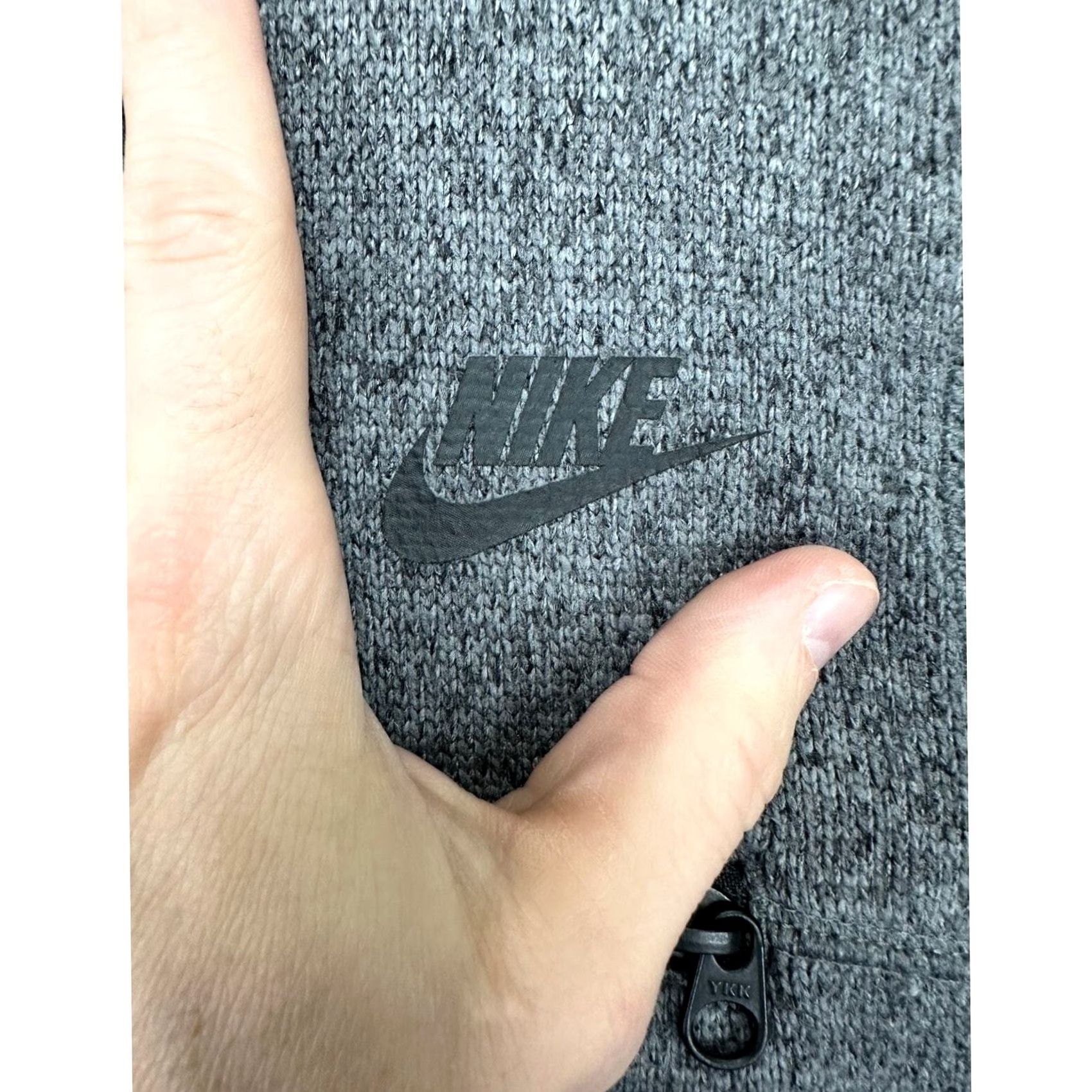 Nike Nike Hoodie Jacket Women Medium Grey Fleece Pullover Athletic Long Sleeve Ladies Size M / US 6-8 / IT 42-44 - 7 Thumbnail
