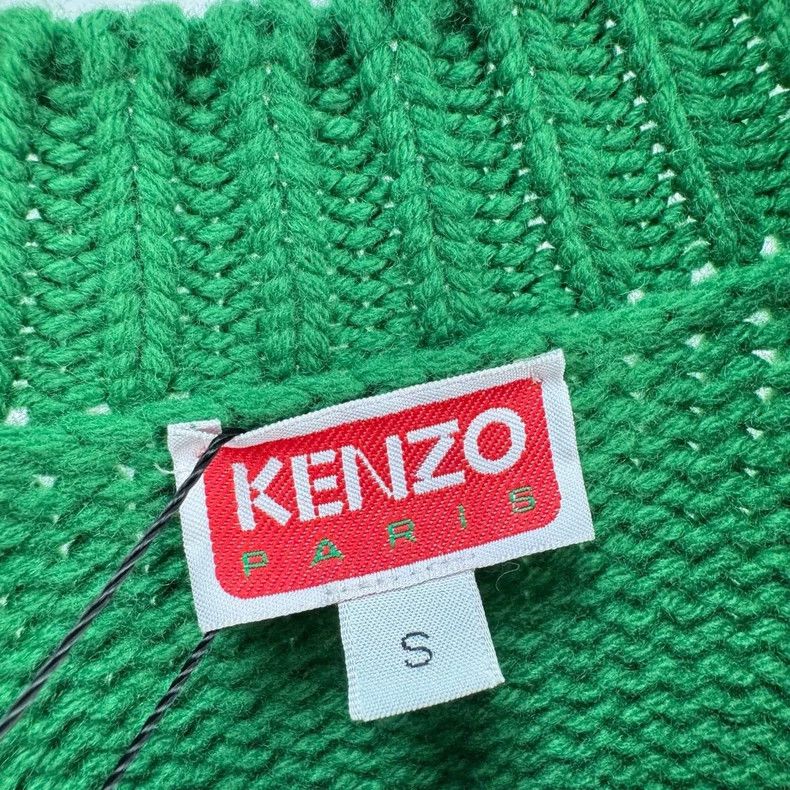 Kenzo KENZO Haitang flower wool knit sweater Size S / US 4 / IT 40 - 5 Thumbnail