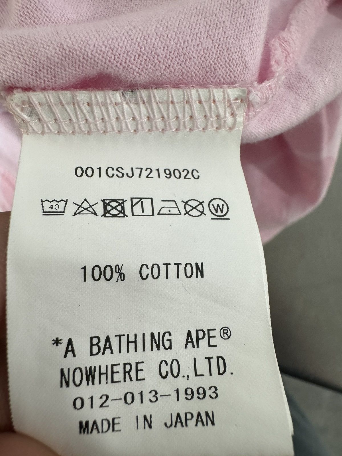 Bape Bape Inter Miami T-Shirt Size US XL / EU 56 / 4 - 7 Thumbnail