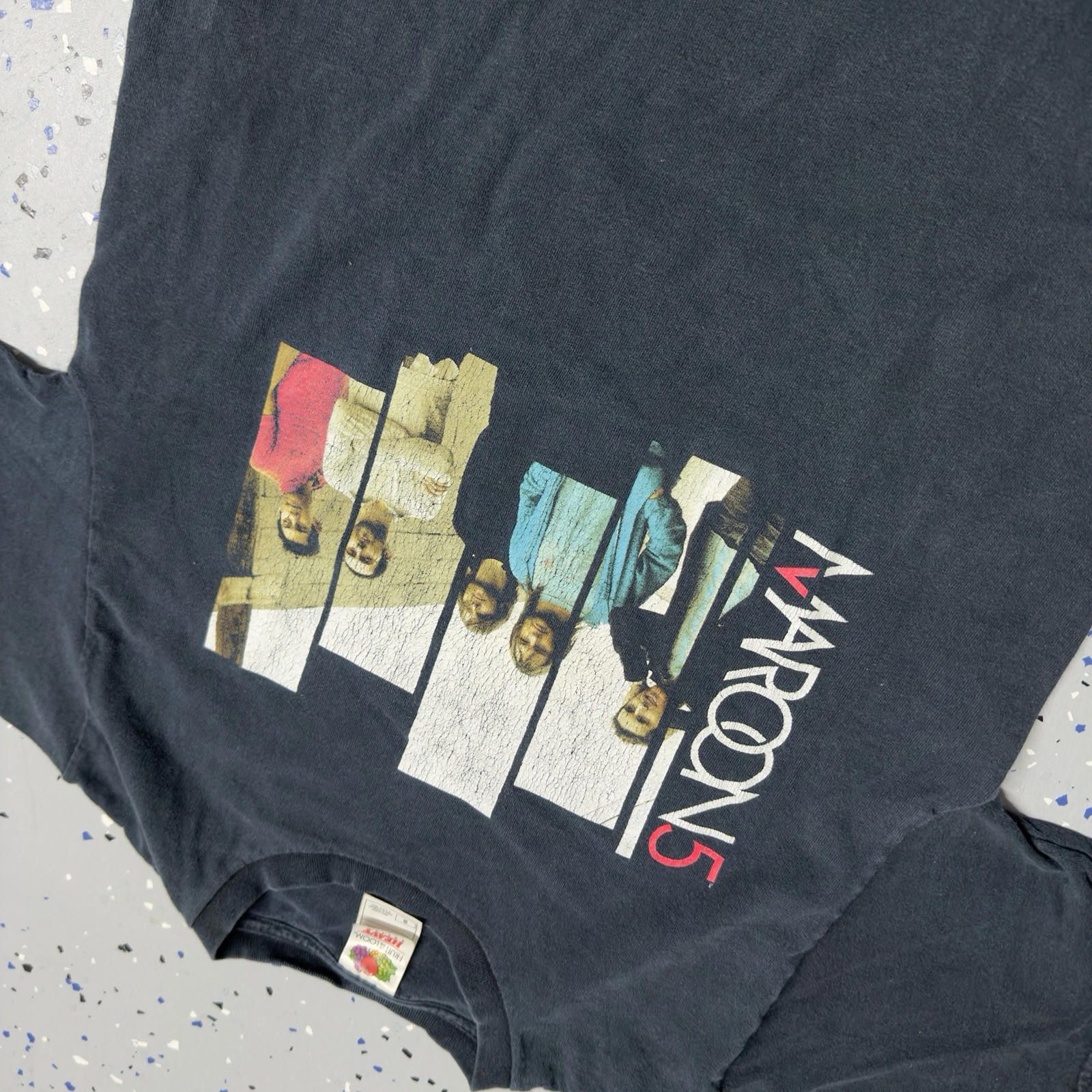 Anvil Maroon 5 2004 Concert Tour Band T-Shirt Y2K VTG S Anvil Size US S / EU 44-46 / 1 - 2 Thumbnail
