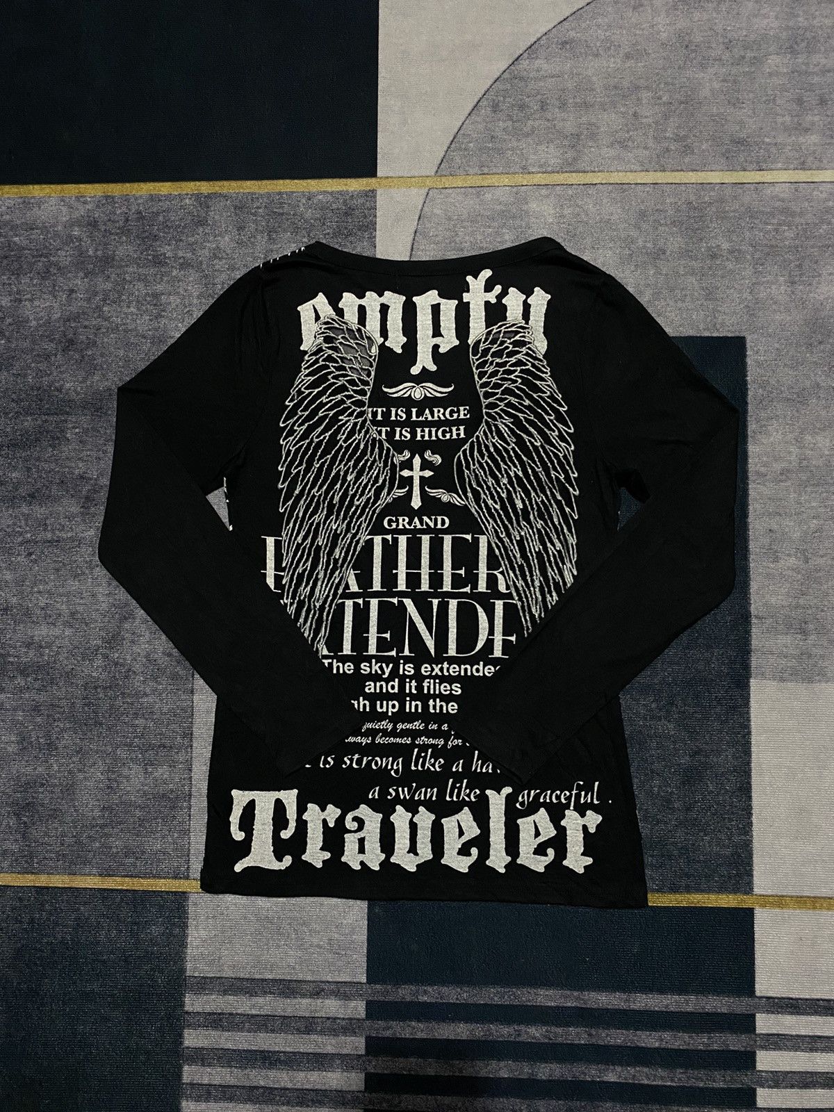 If Six Was Nine SEAL LAYER CROSS PUNK STYLE LONG SLEEVE Size S / US 4 / IT 40 - 2 Thumbnail