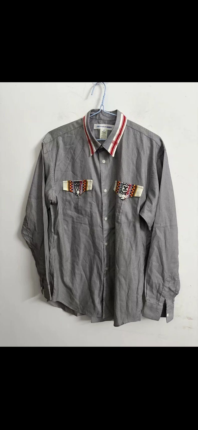 Comme Des Garcons Grey cotton shirt