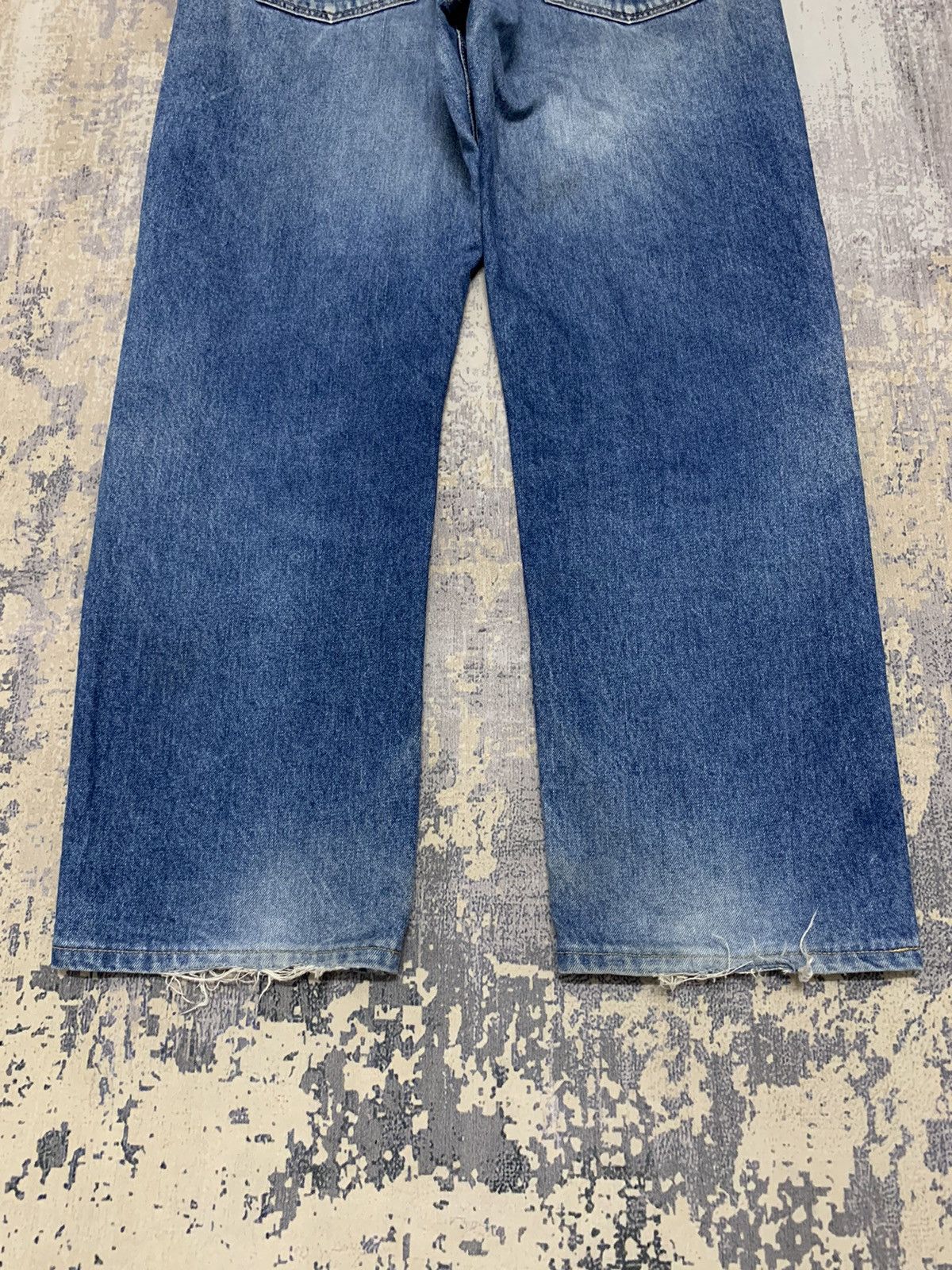 Japanese Brand Vintage Japanese Uniqlo Loose Baggy Jeans W35x29 Size US 35 - 15 Thumbnail