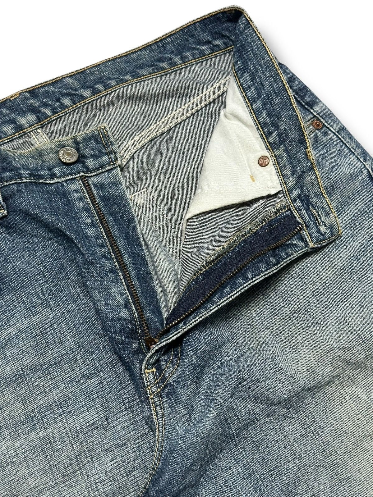 Levi's Levi’s 359 Straight Leg Jeans Classic Blue Wash & Faded Size US 33 - 10 Thumbnail