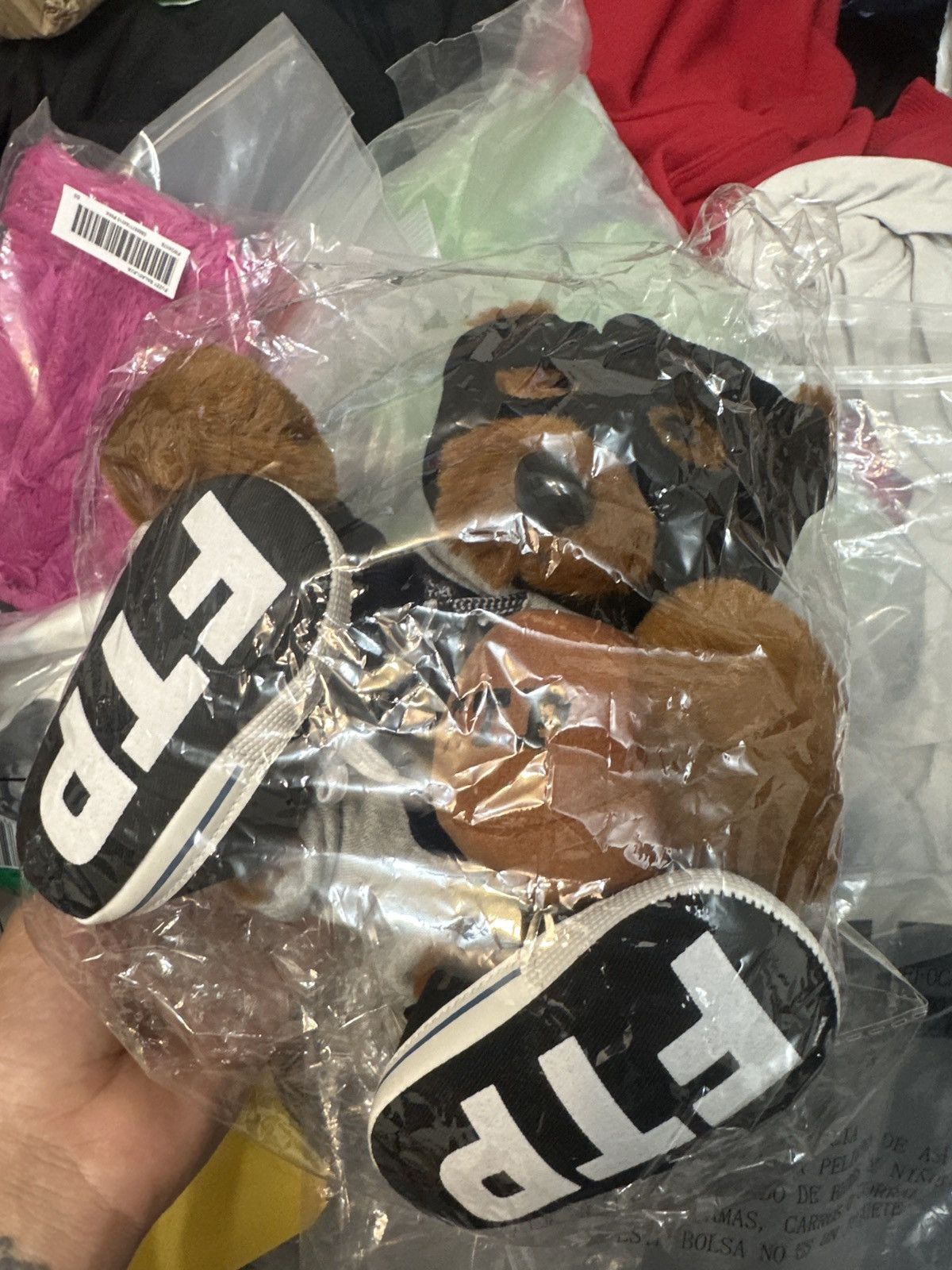 Fuck The Population FTP Bear Plush Size ONE SIZE - 2 Thumbnail