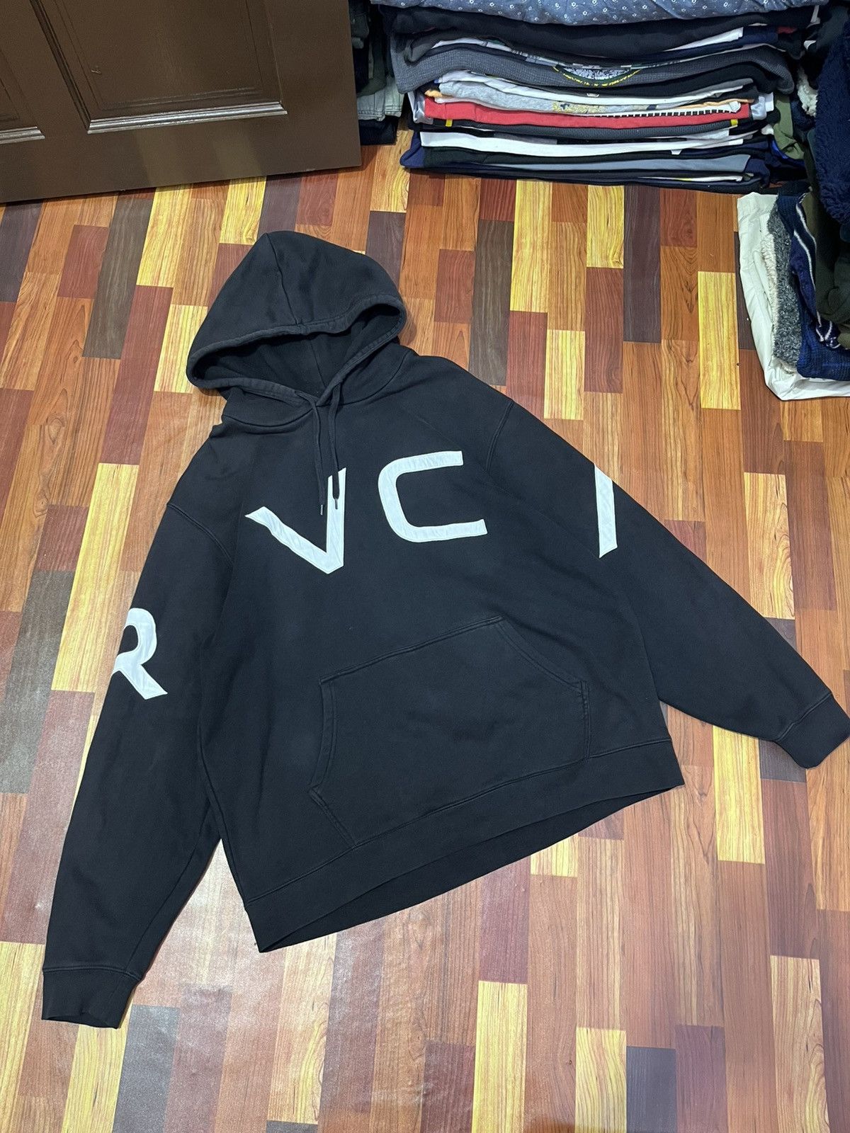 RVCA RVCA Big Logo Pullover Hoodie Black Oversize Size US L / EU 52-54 / 3 - 8 Thumbnail